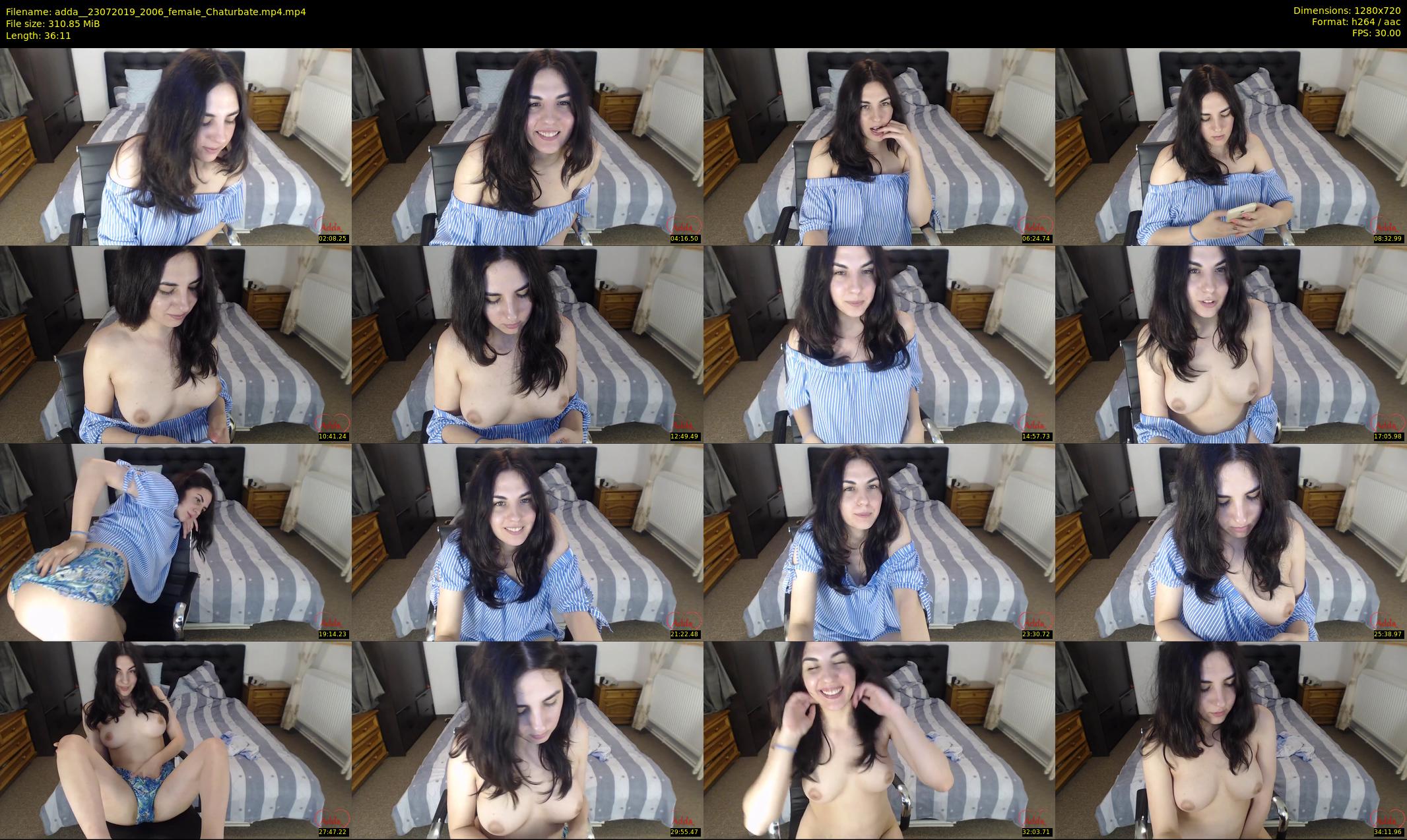 adda_ — 37 minute Chaturbate female cam show recording, 720p, Jul 23, 2019