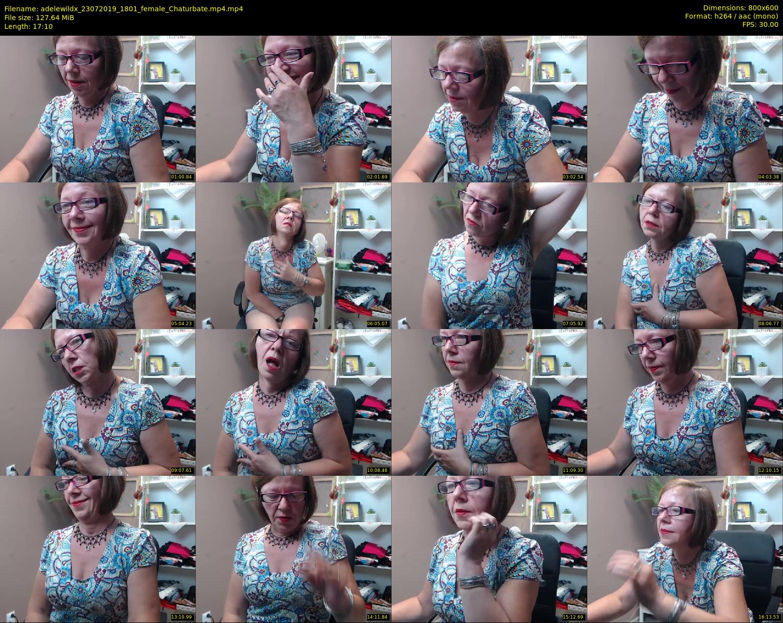 adelewildx — 18 minute Chaturbate female cam show recording, 480p, Jul 23, 2019