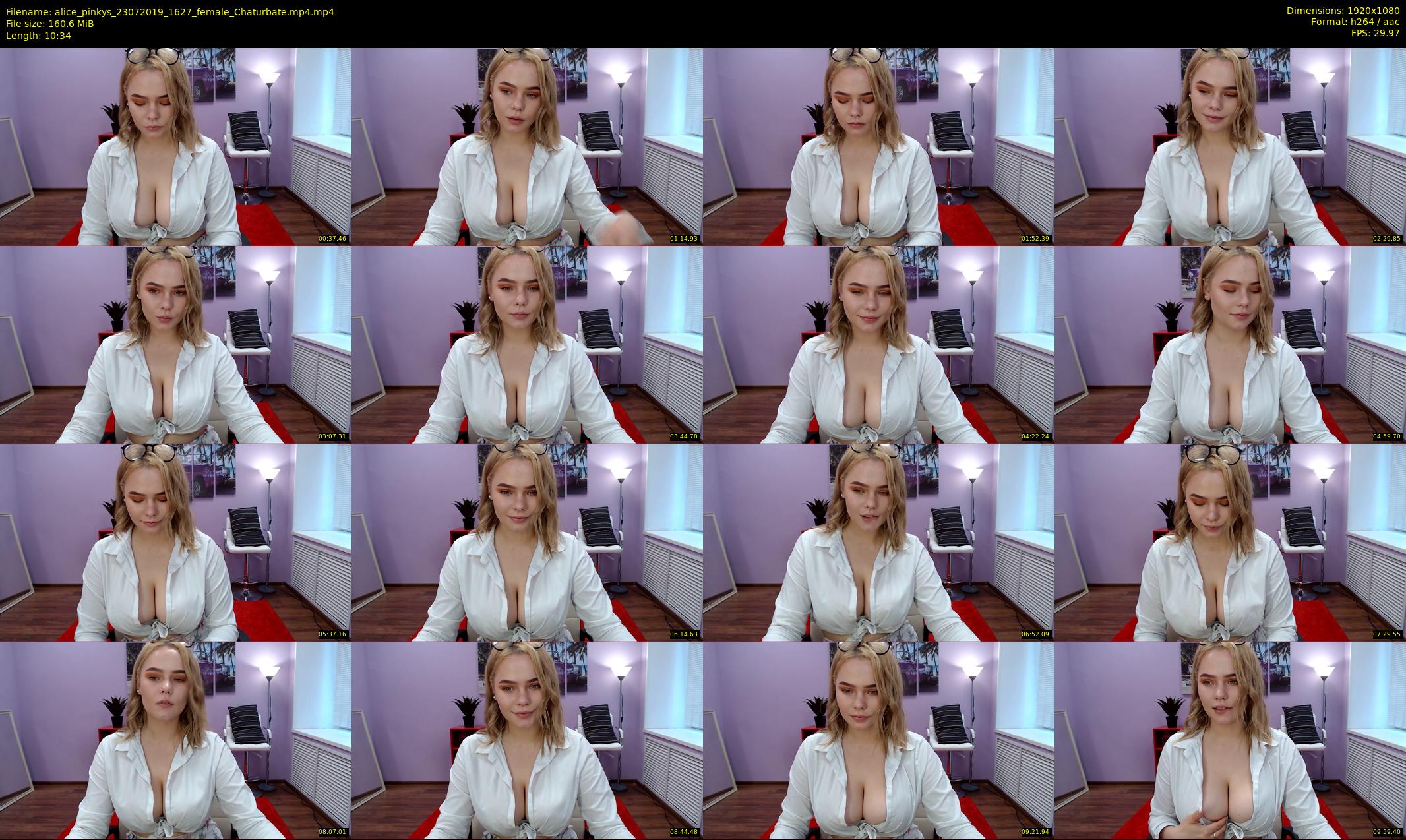 alice_pinkys — 11 minute Chaturbate female cam show recording, 1080p, Jul 23, 2019