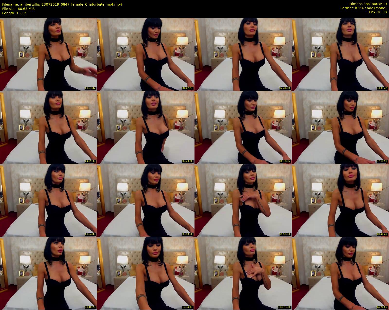 amberwillis — 16 minute Chaturbate female cam show recording, 480p, Jul 23, 2019