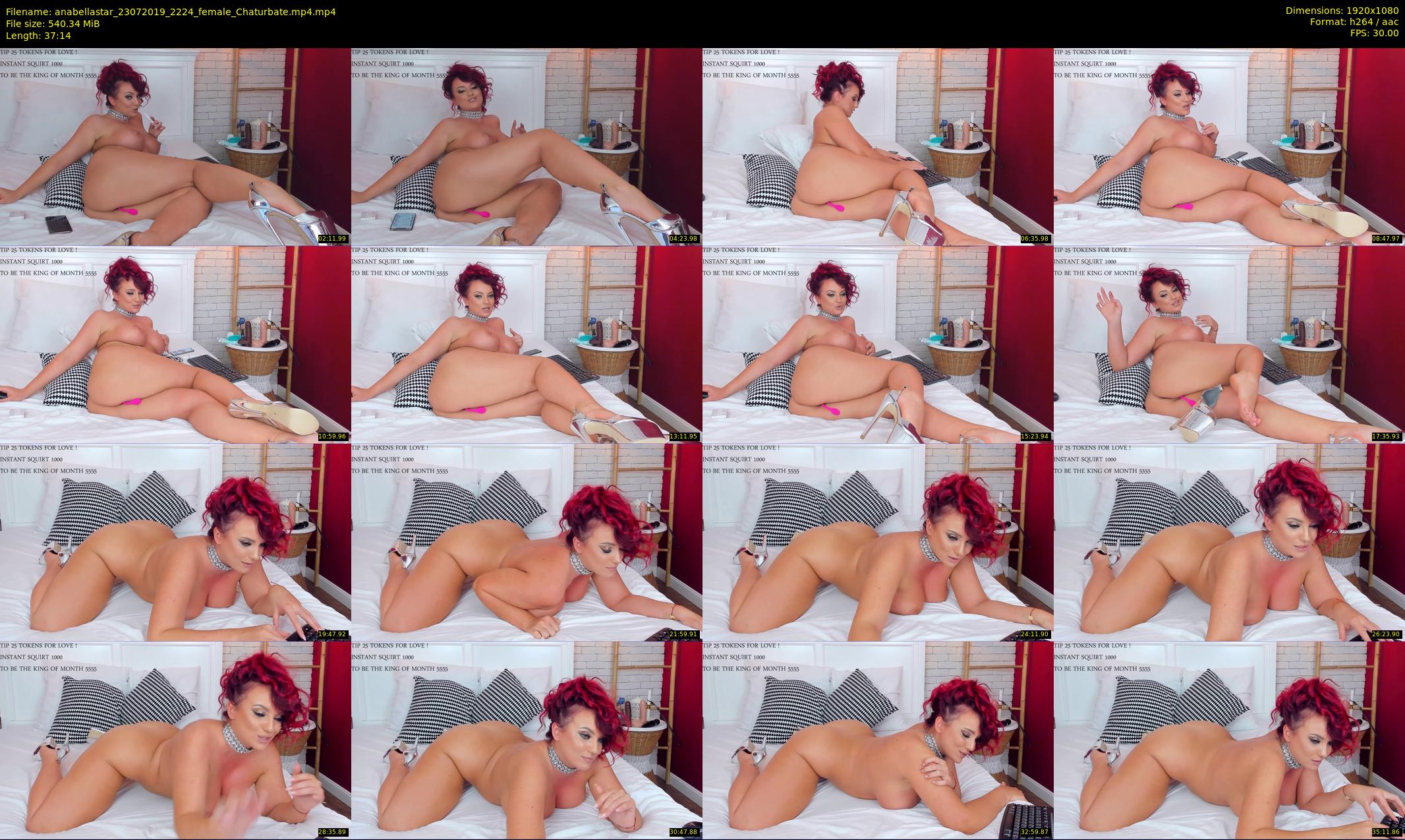 anabellastar — 38 minute Chaturbate female cam show recording, 1080p, Jul 23, 2019