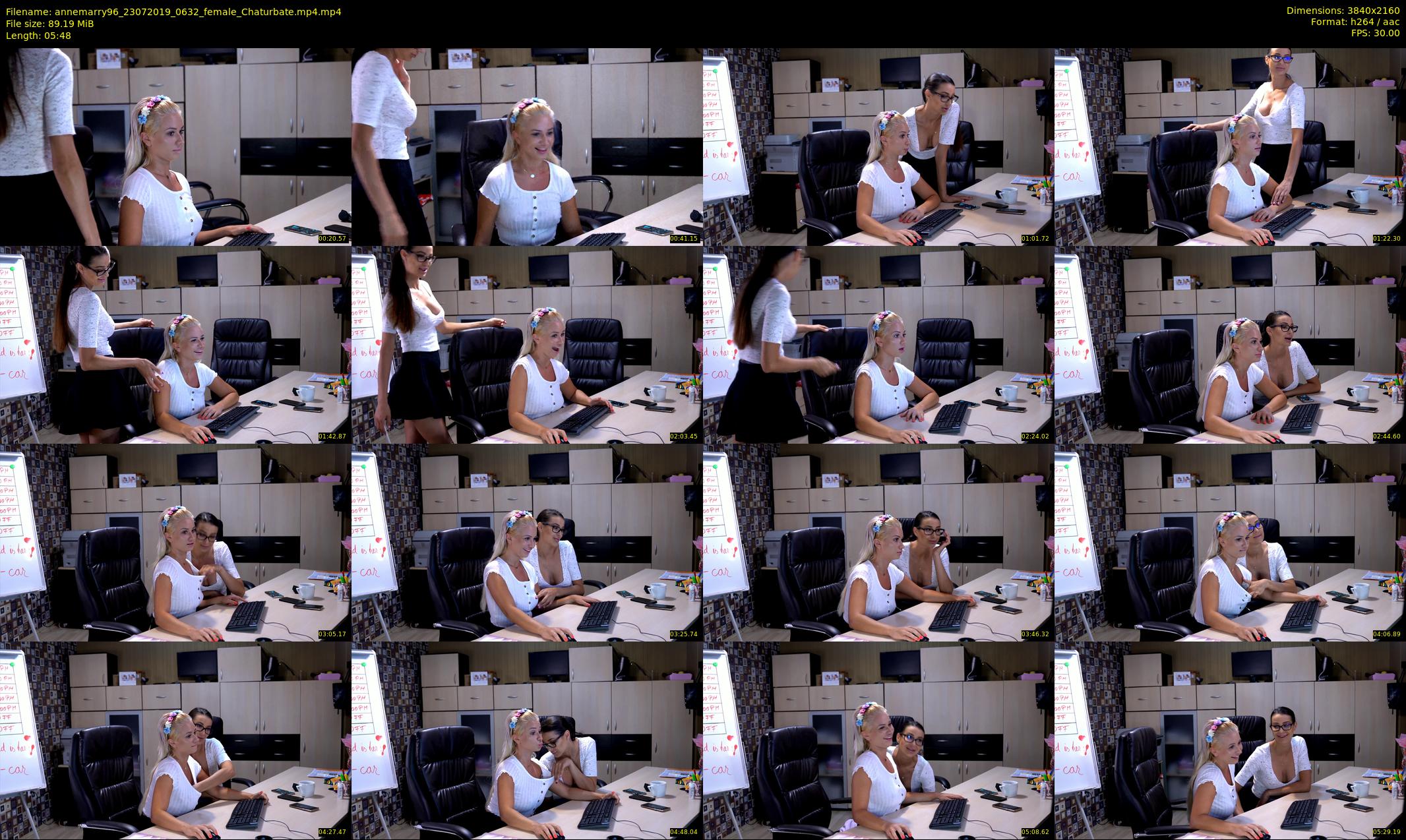 annemarry96 — 6 minute Chaturbate female cam show recording, 4K, Jul 23, 2019