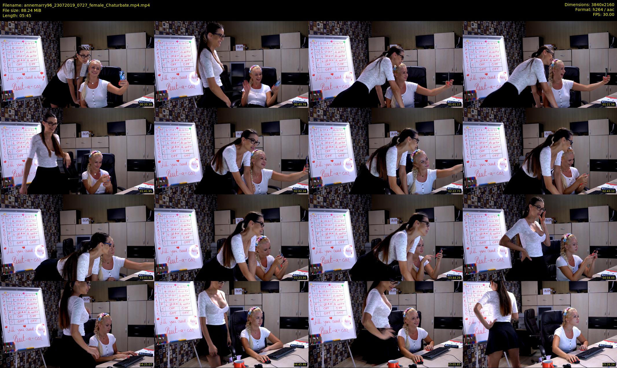 annemarry96 — 6 minute Chaturbate female cam show recording, 4K, Jul 23, 2019
