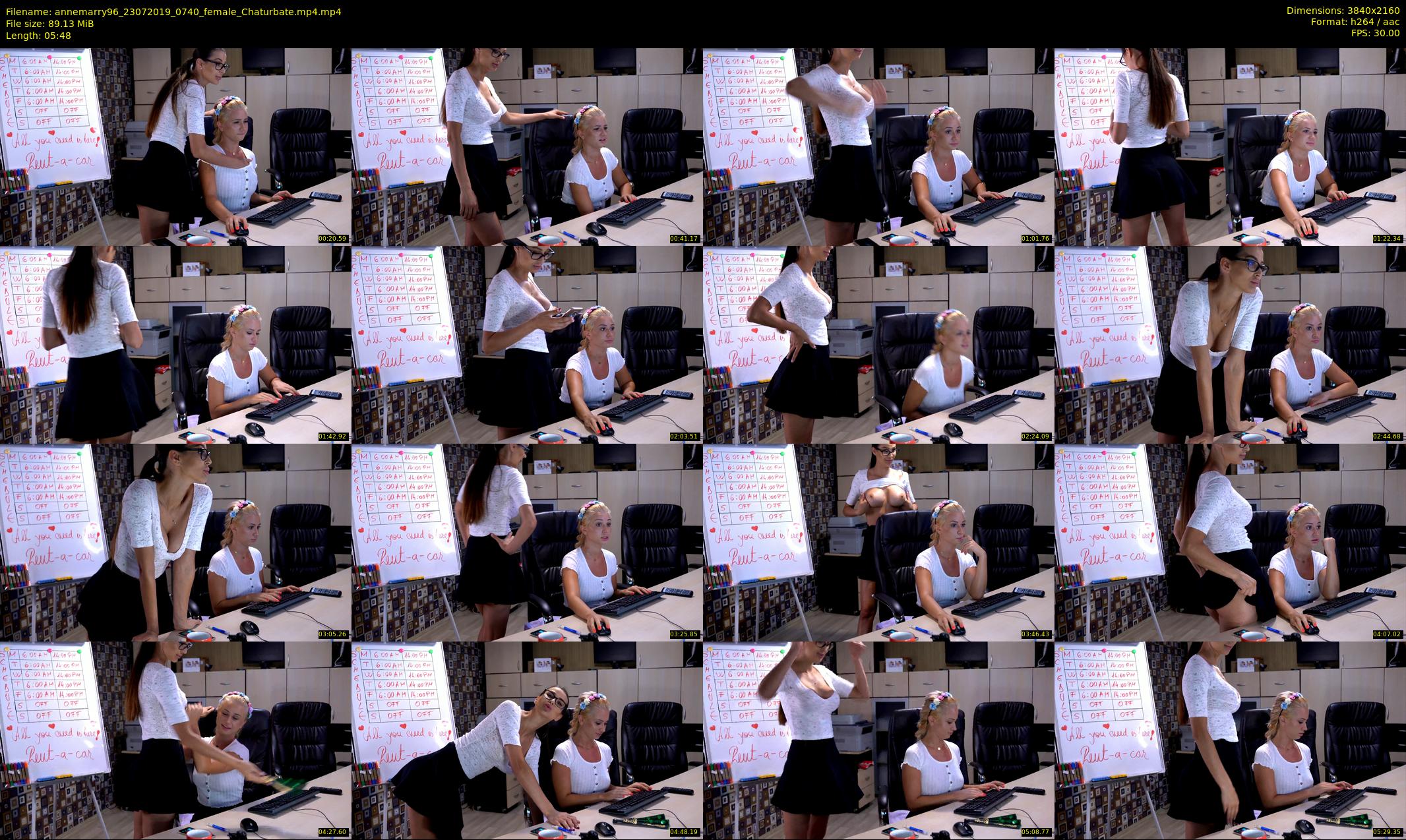 annemarry96 — 6 minute Chaturbate female cam show recording, 4K, Jul 23, 2019