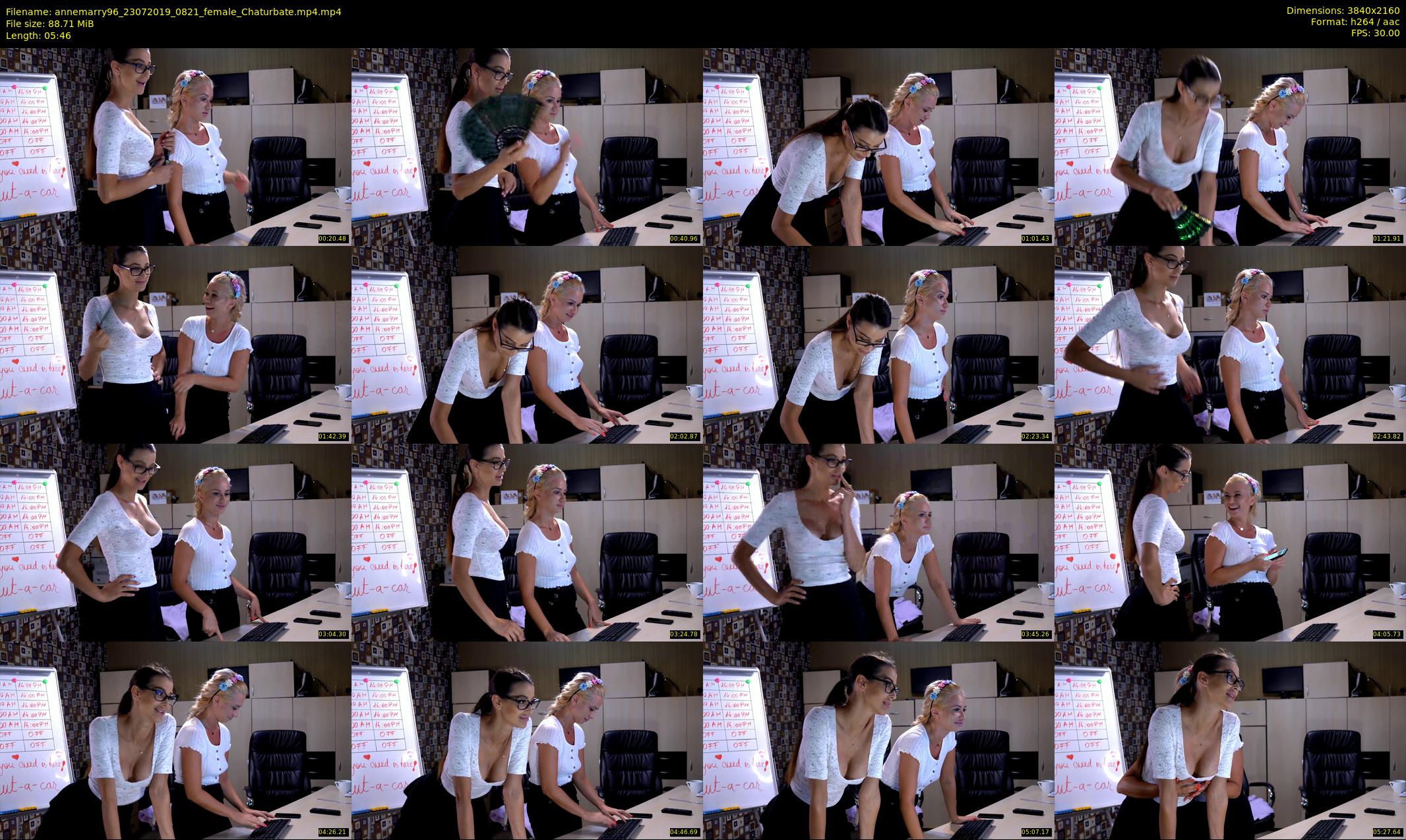 annemarry96 — 6 minute Chaturbate female cam show recording, 4K, Jul 23, 2019