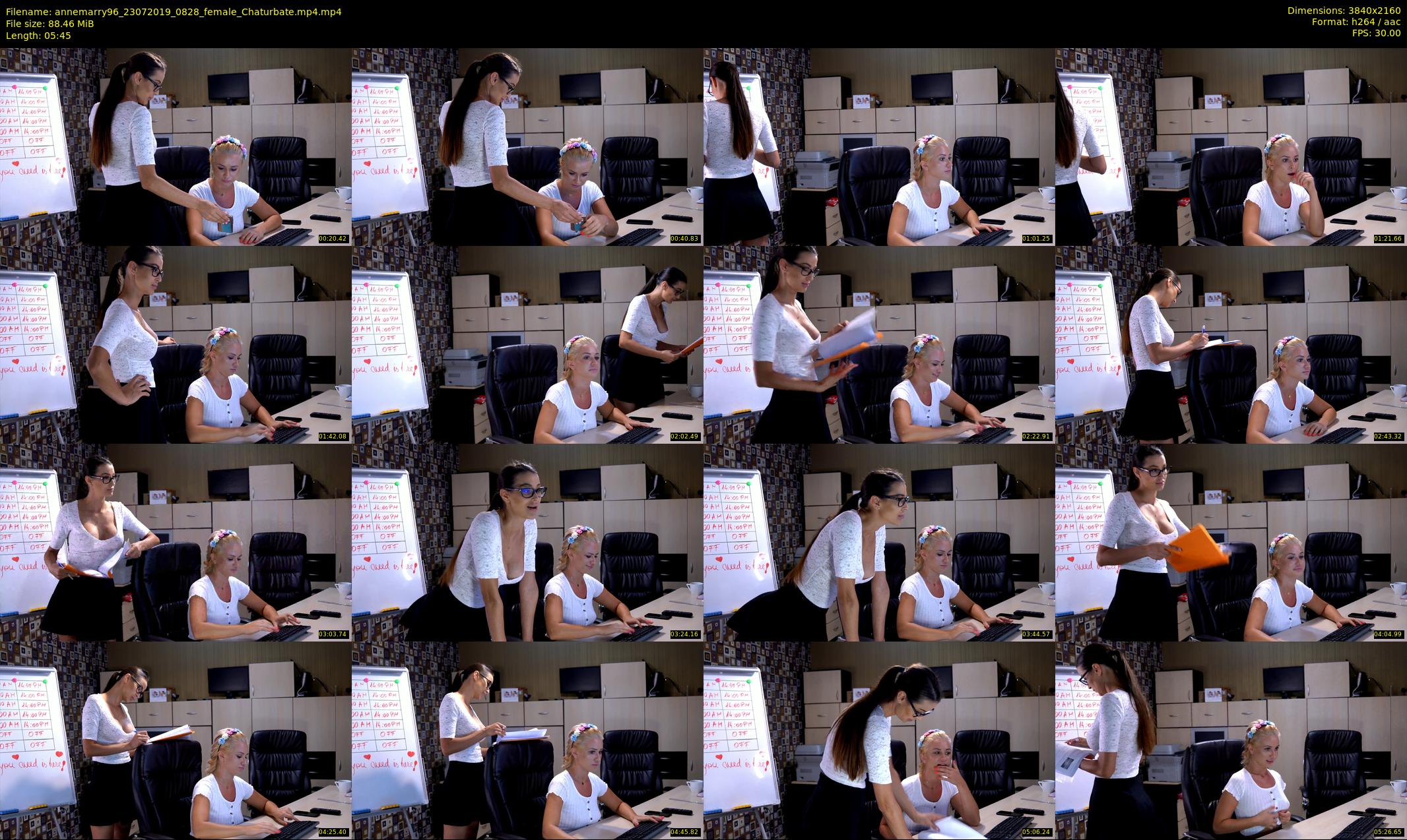 annemarry96 — 6 minute Chaturbate female cam show recording, 4K, Jul 23, 2019