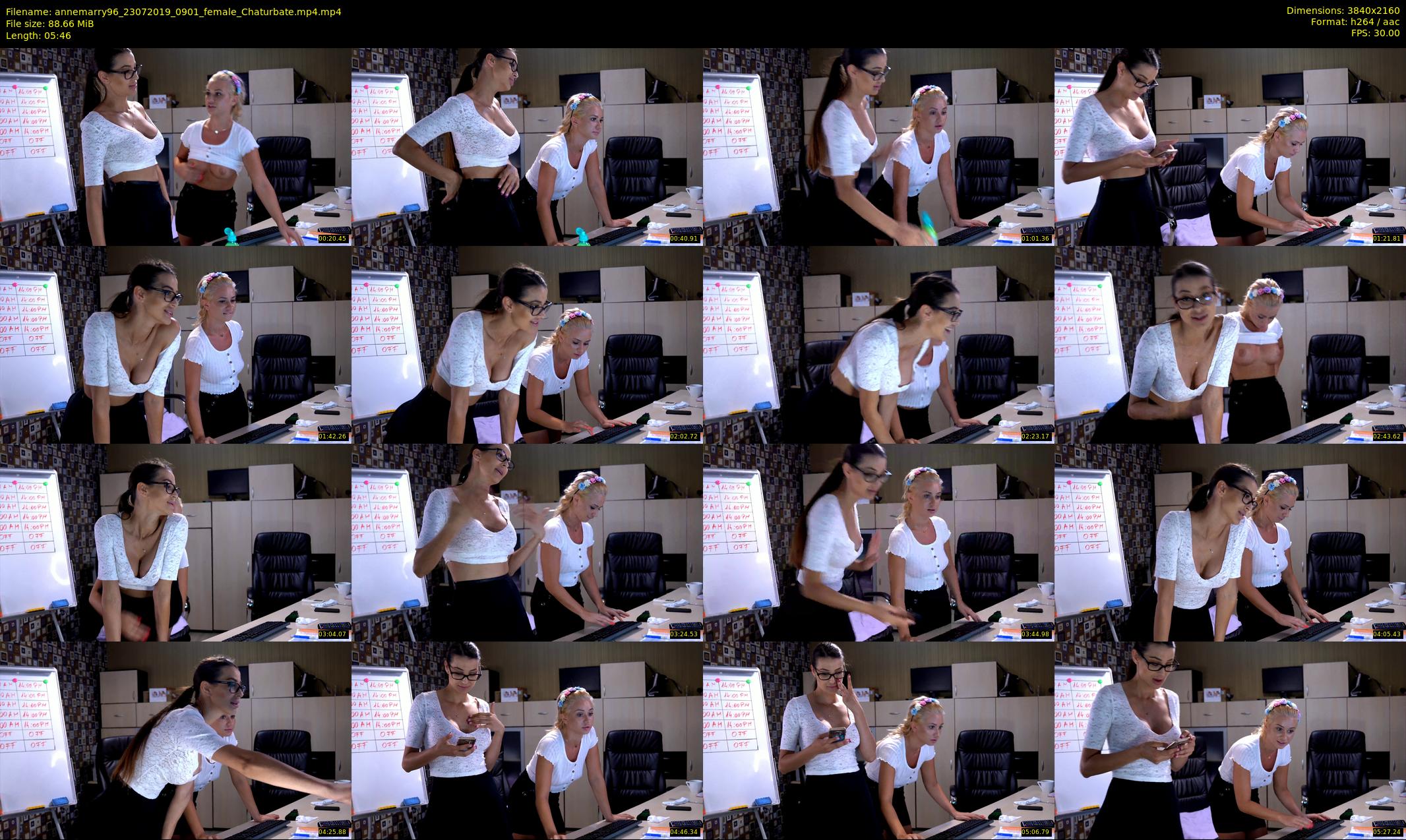 annemarry96 — 6 minute Chaturbate female cam show recording, 4K, Jul 23, 2019