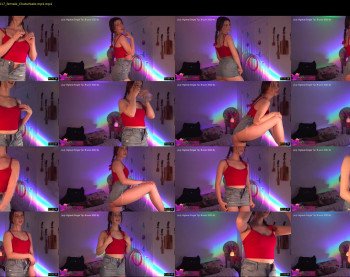 arielking69 — 15 minute Chaturbate female cam show recording, 4K, Jul 24, 2019