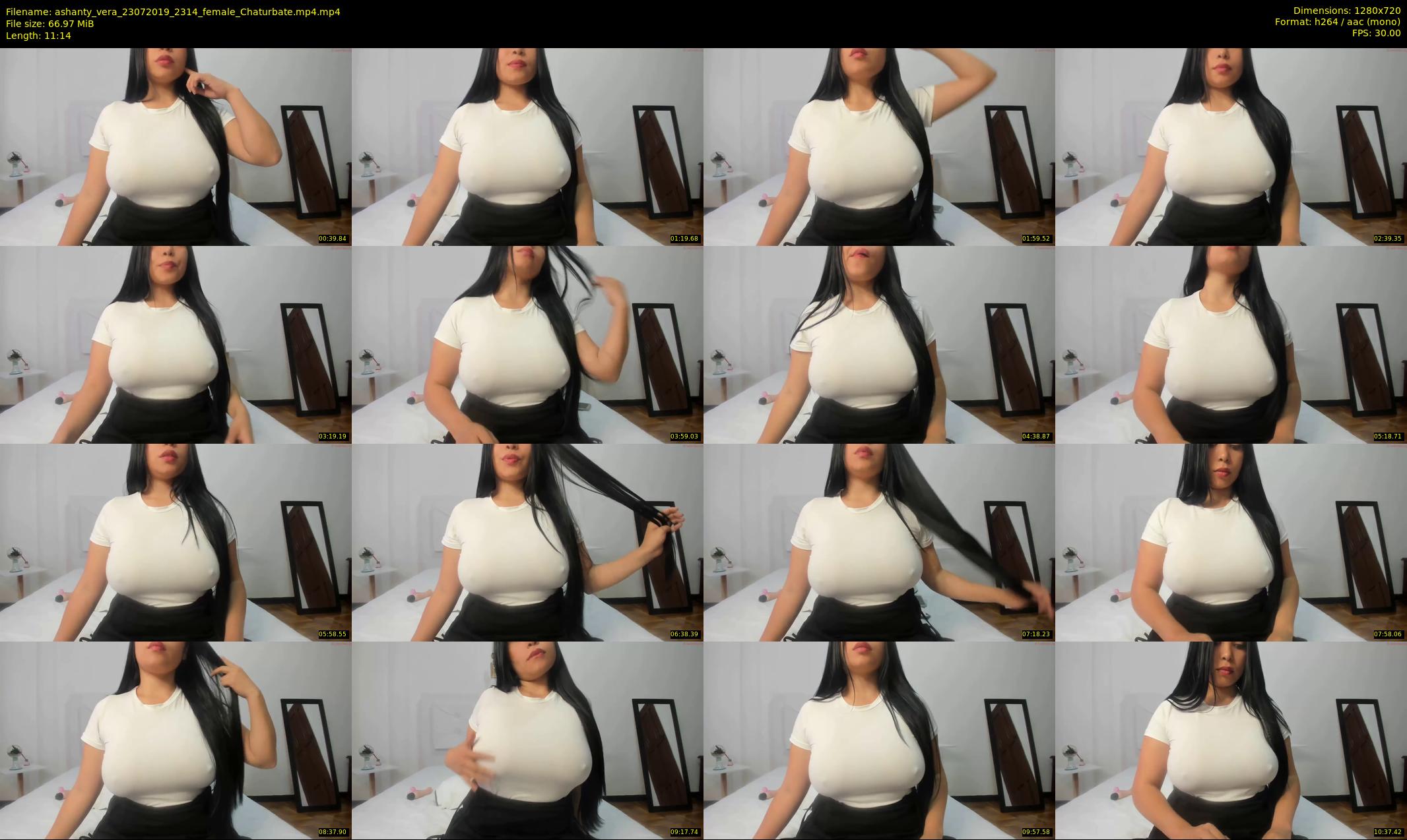 ashanty_vera — 12 minute Chaturbate couple cam show recording, 720p, Jul 23, 2019