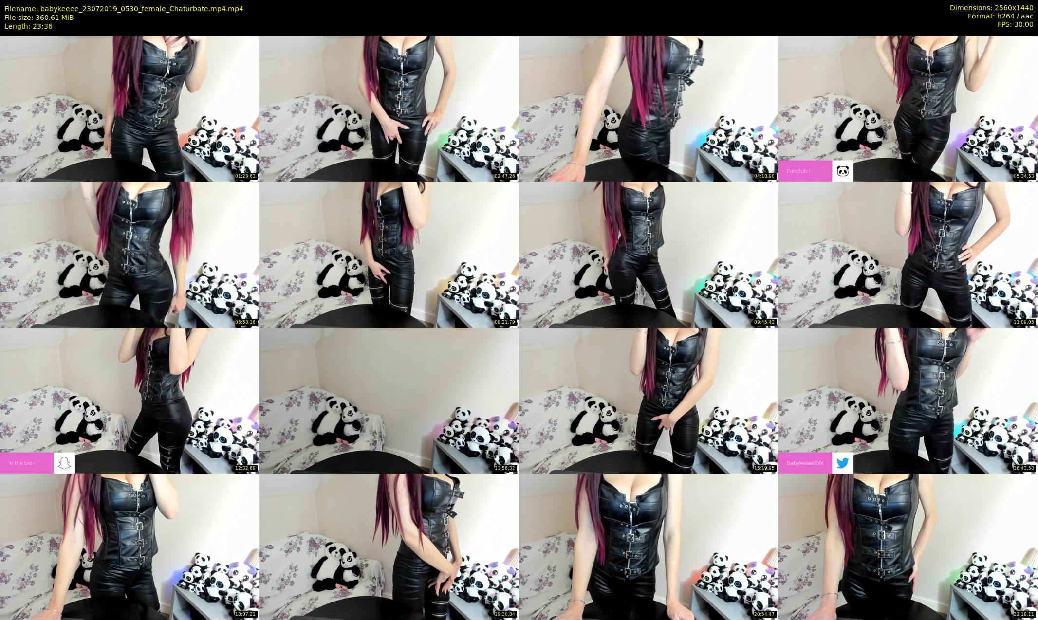 babykeeee — 24 minute Chaturbate female cam show recording, 1080p, Jul 23, 2019