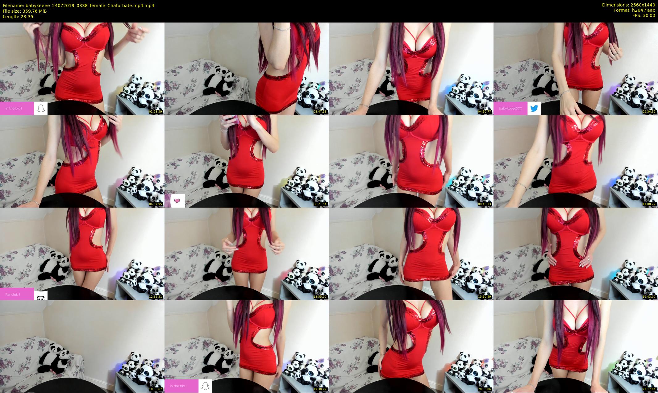 babykeeee — 24 minute Chaturbate female cam show recording, 1080p, Jul 24, 2019