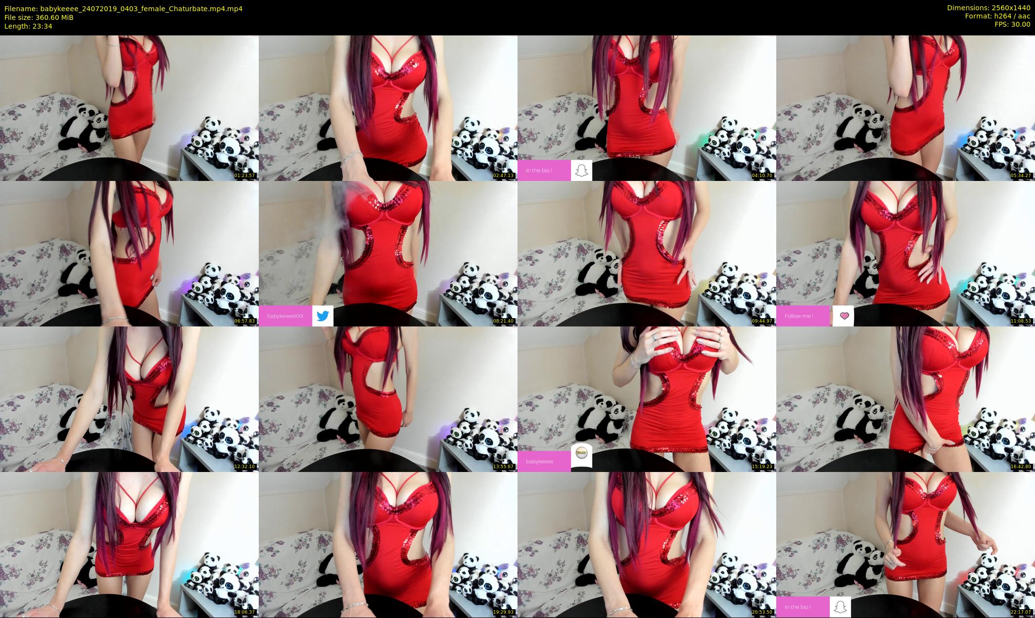 babykeeee — 24 minute Chaturbate female cam show recording, 1080p, Jul 24, 2019