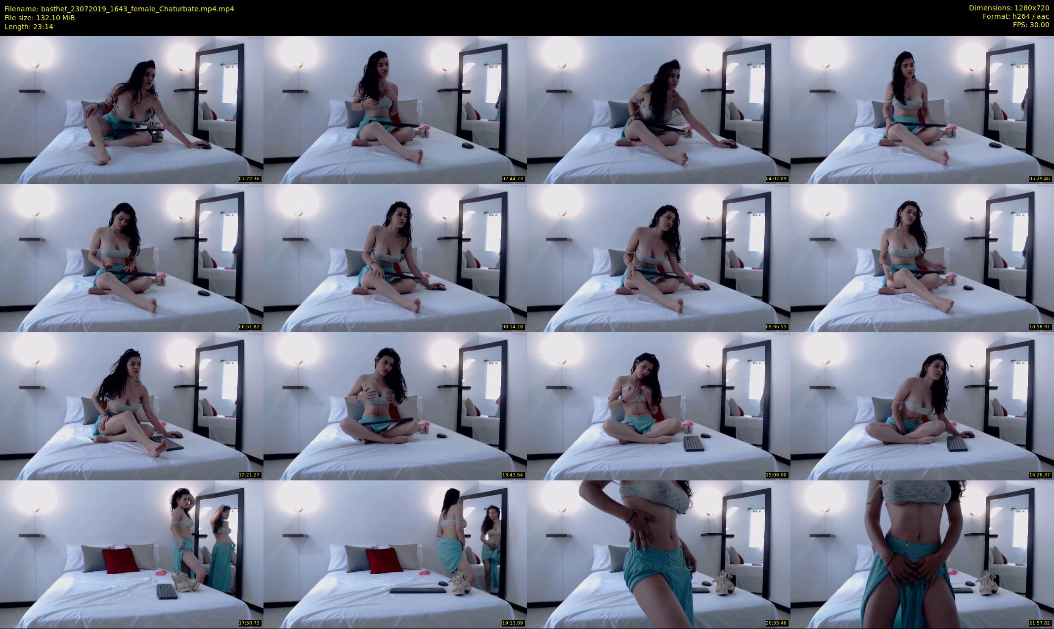 basthet — 24 minute Chaturbate female cam show recording, 720p, Jul 23, 2019