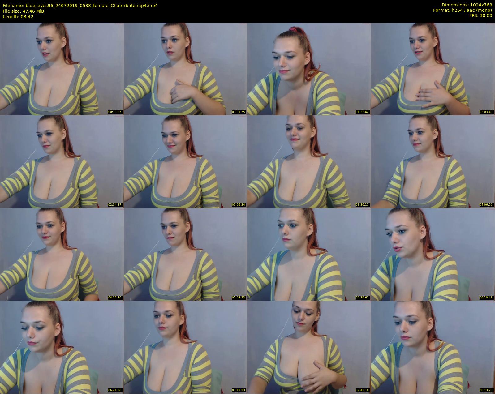 blue_eyes96 — 9 minute Chaturbate female cam show recording, 720p, Jul 24, 2019