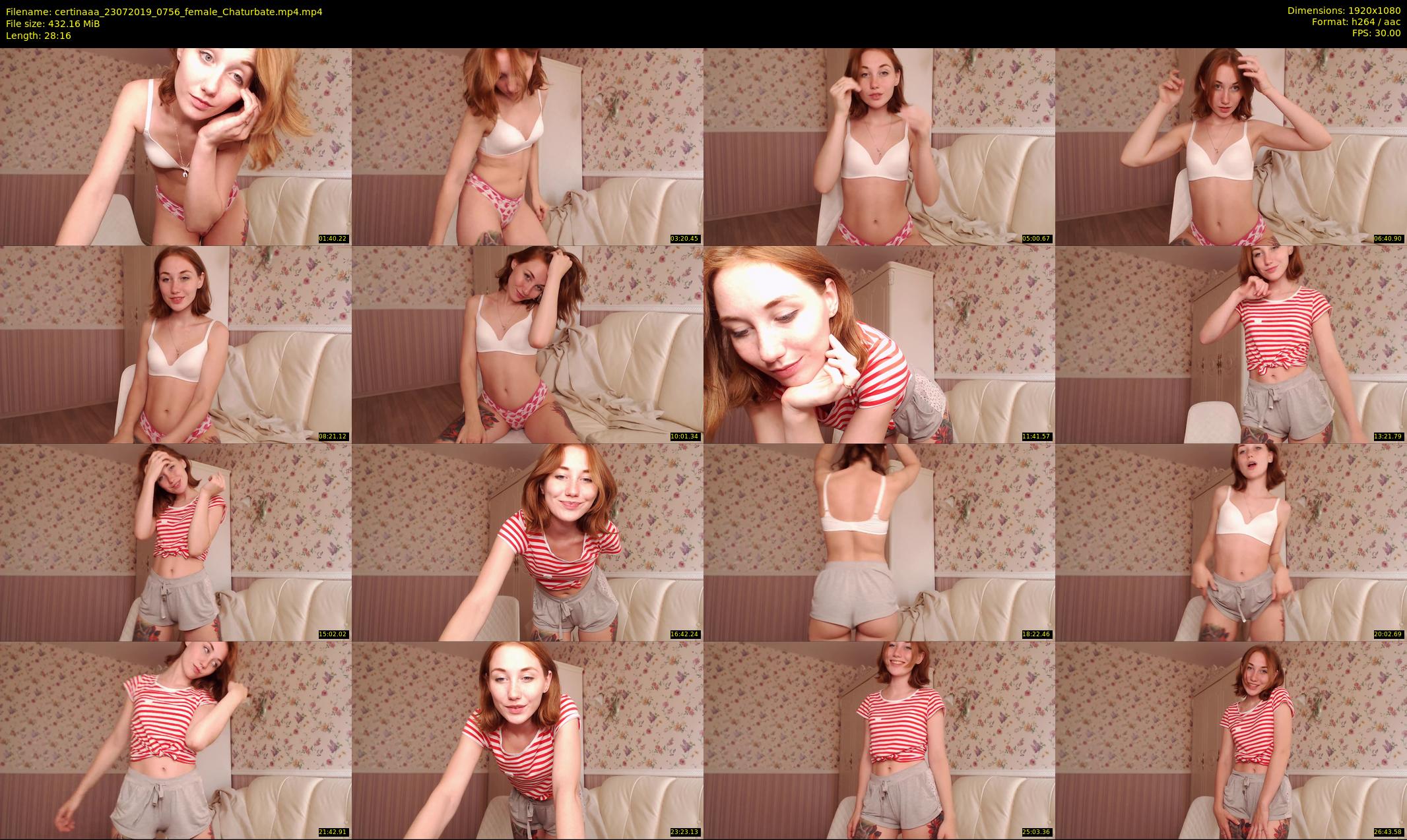 certinaaa — 29 minute Chaturbate female cam show recording, 1080p, Jul 23, 2019