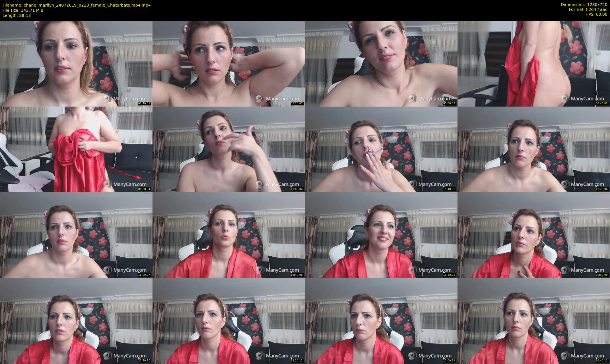 chanellmarilyn — 29 minute Chaturbate female cam show recording, 720p, Jul 24, 2019