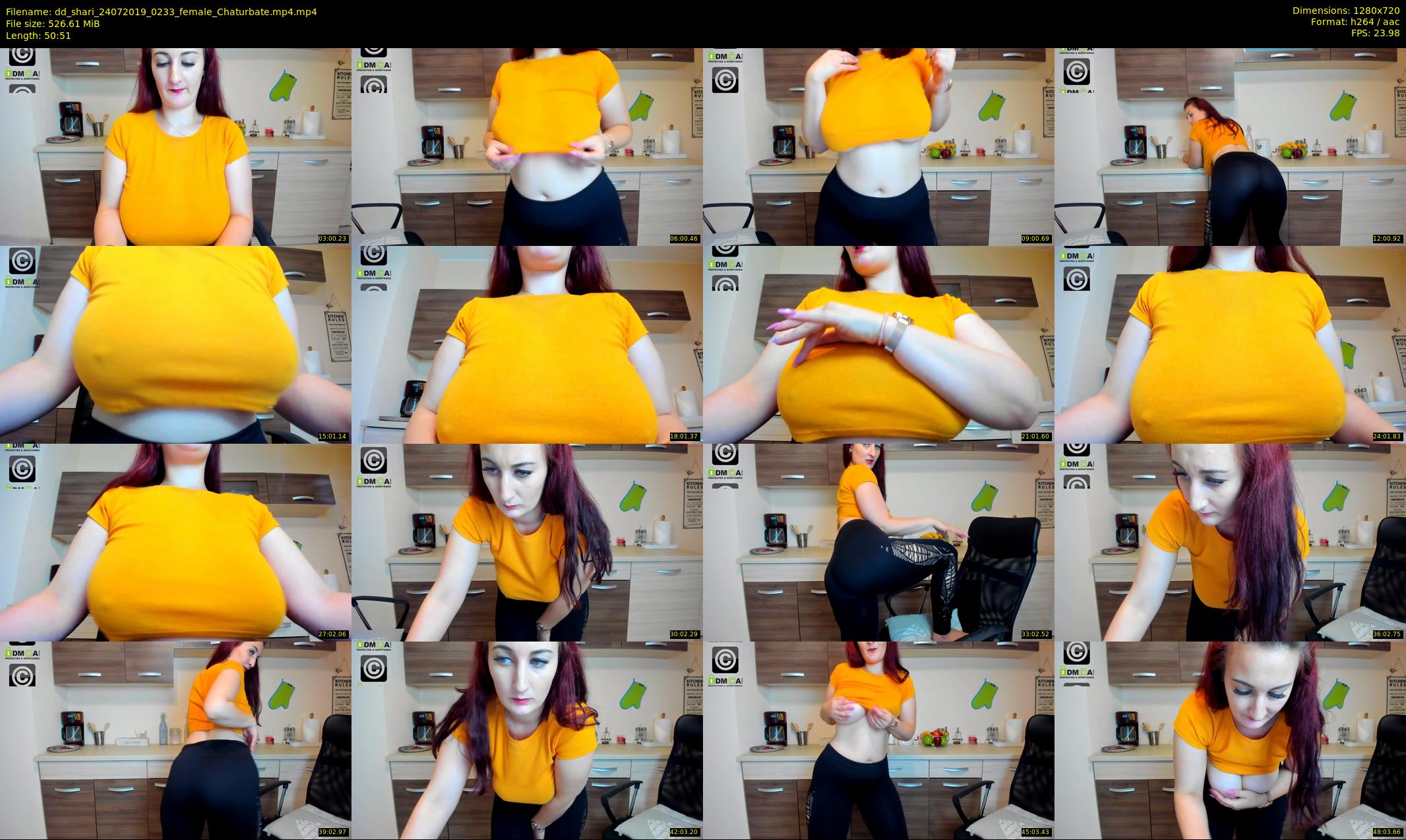 dd_shari — 51 minute Chaturbate female cam show recording, 720p, Jul 24, 2019