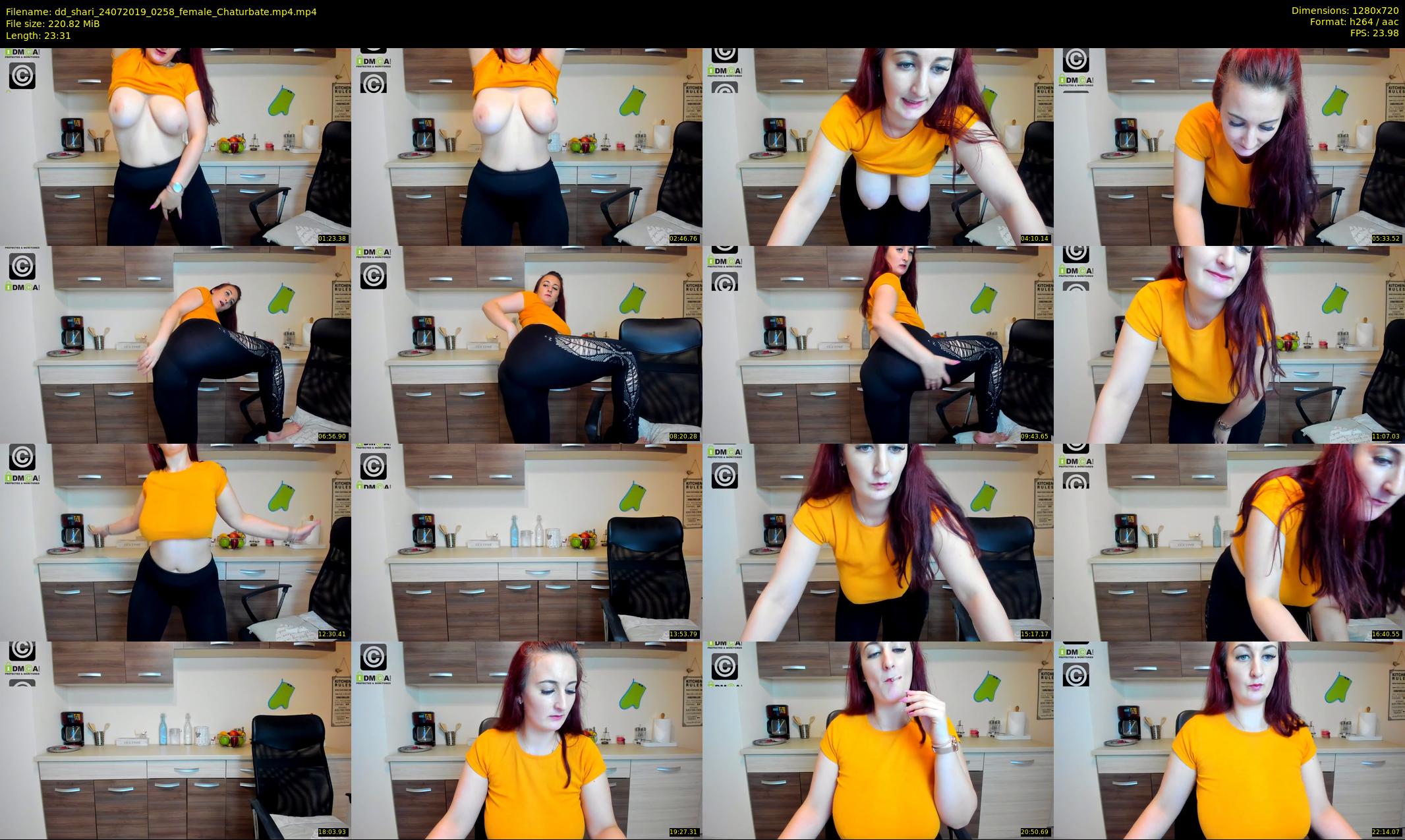 dd_shari — 24 minute Chaturbate female cam show recording, 720p, Jul 24, 2019