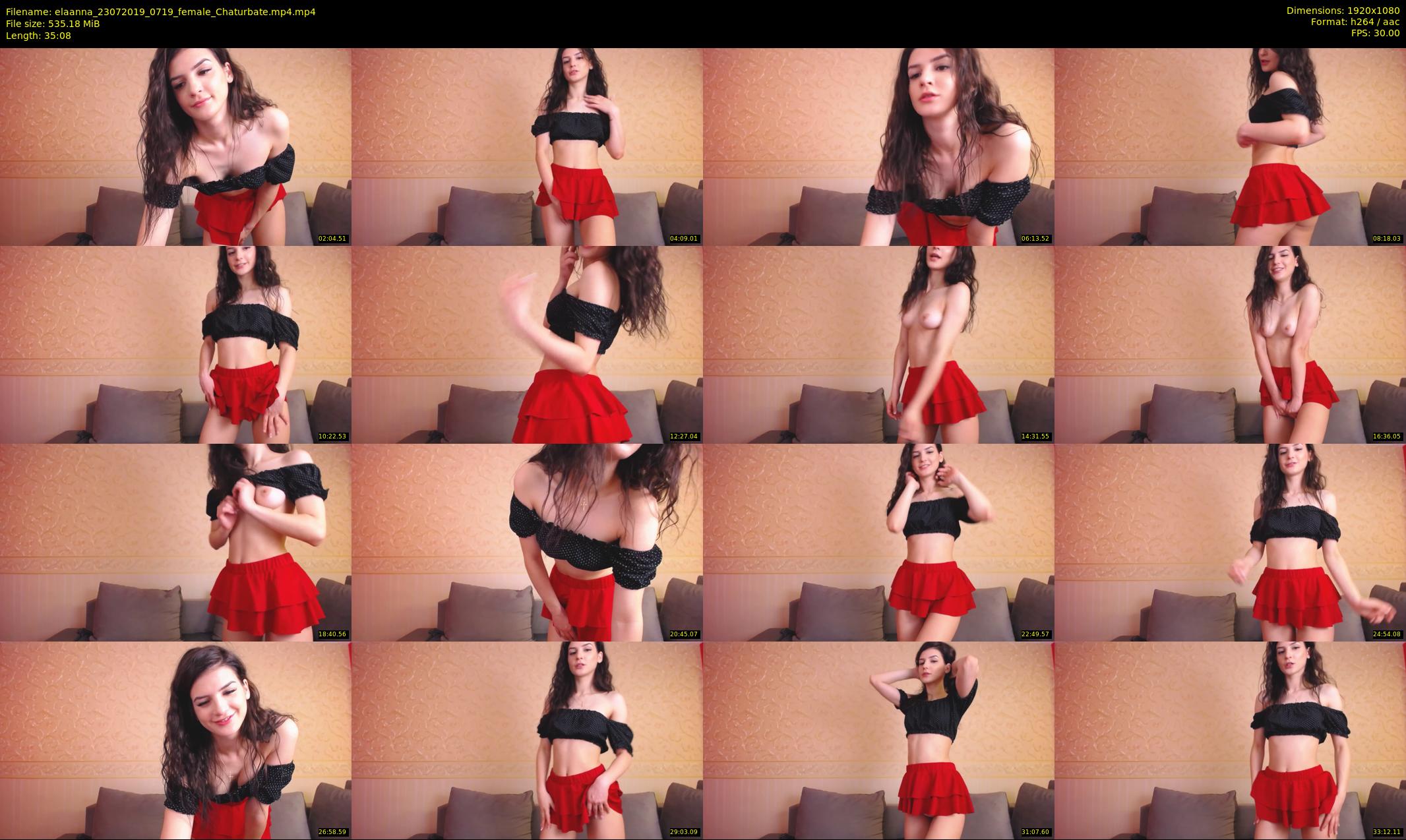 elaanna — 36 minute Chaturbate female cam show recording, 1080p, Jul 23, 2019