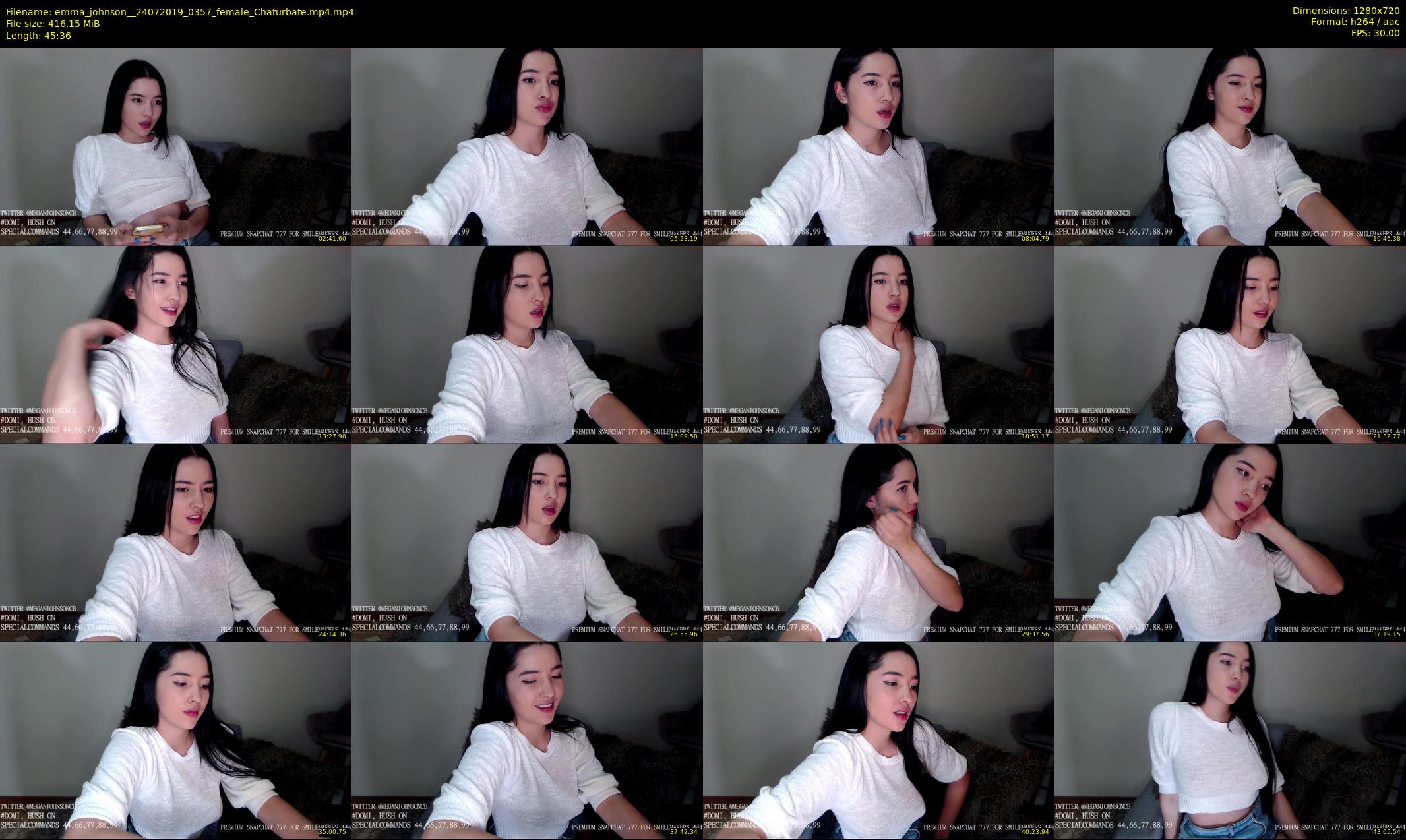 emma_johnson_ — 46 minute Chaturbate female cam show recording, 720p, Jul 24, 2019
