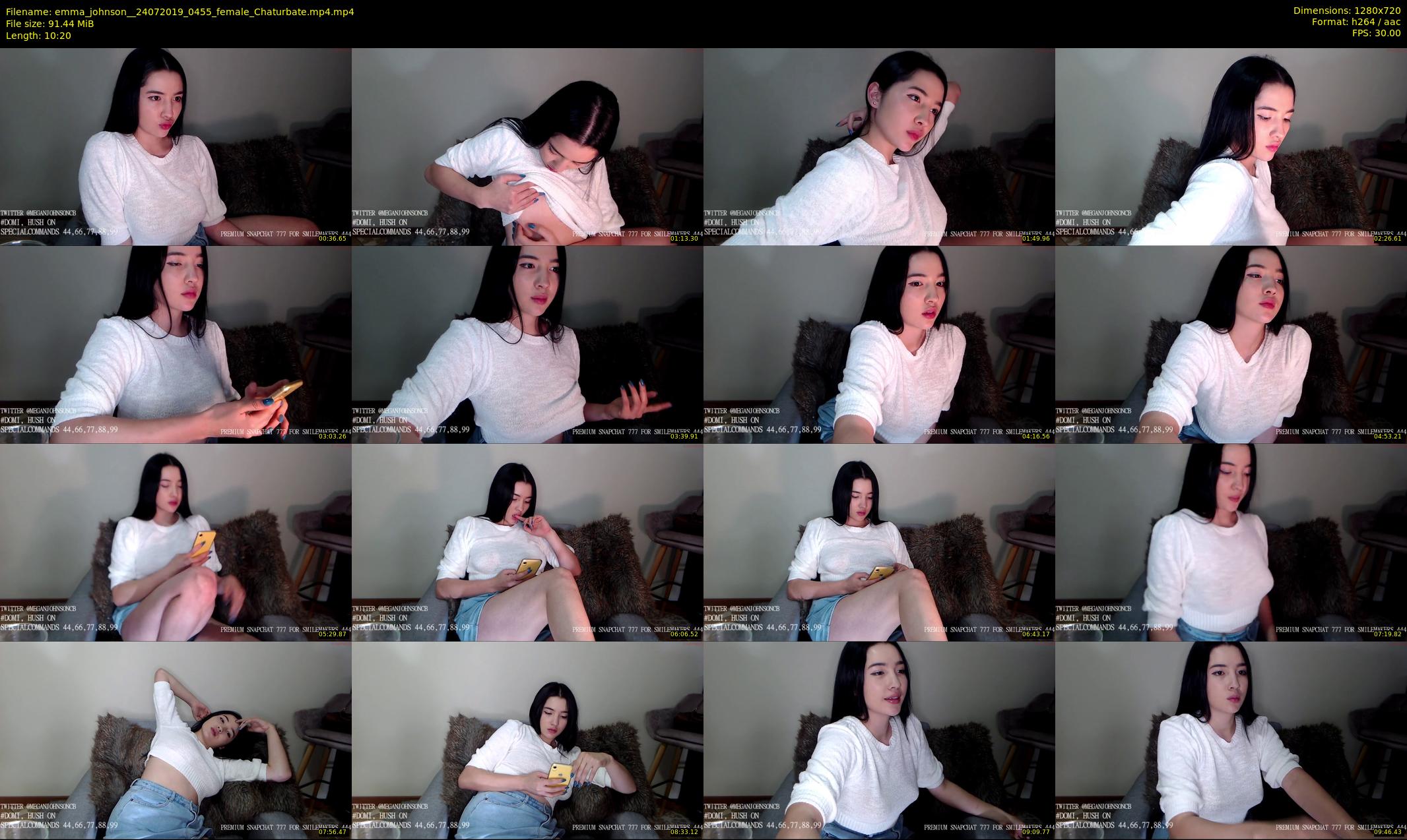 emma_johnson_ — 11 minute Chaturbate female cam show recording, 720p, Jul 24, 2019