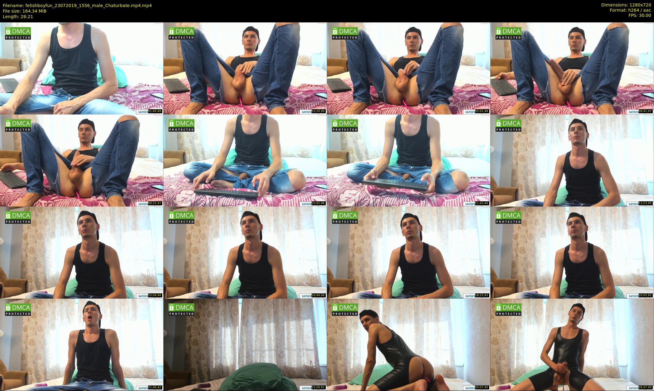 fetishboyfun — 29 minute Chaturbate male cam show recording, 720p, Jul 23, 2019