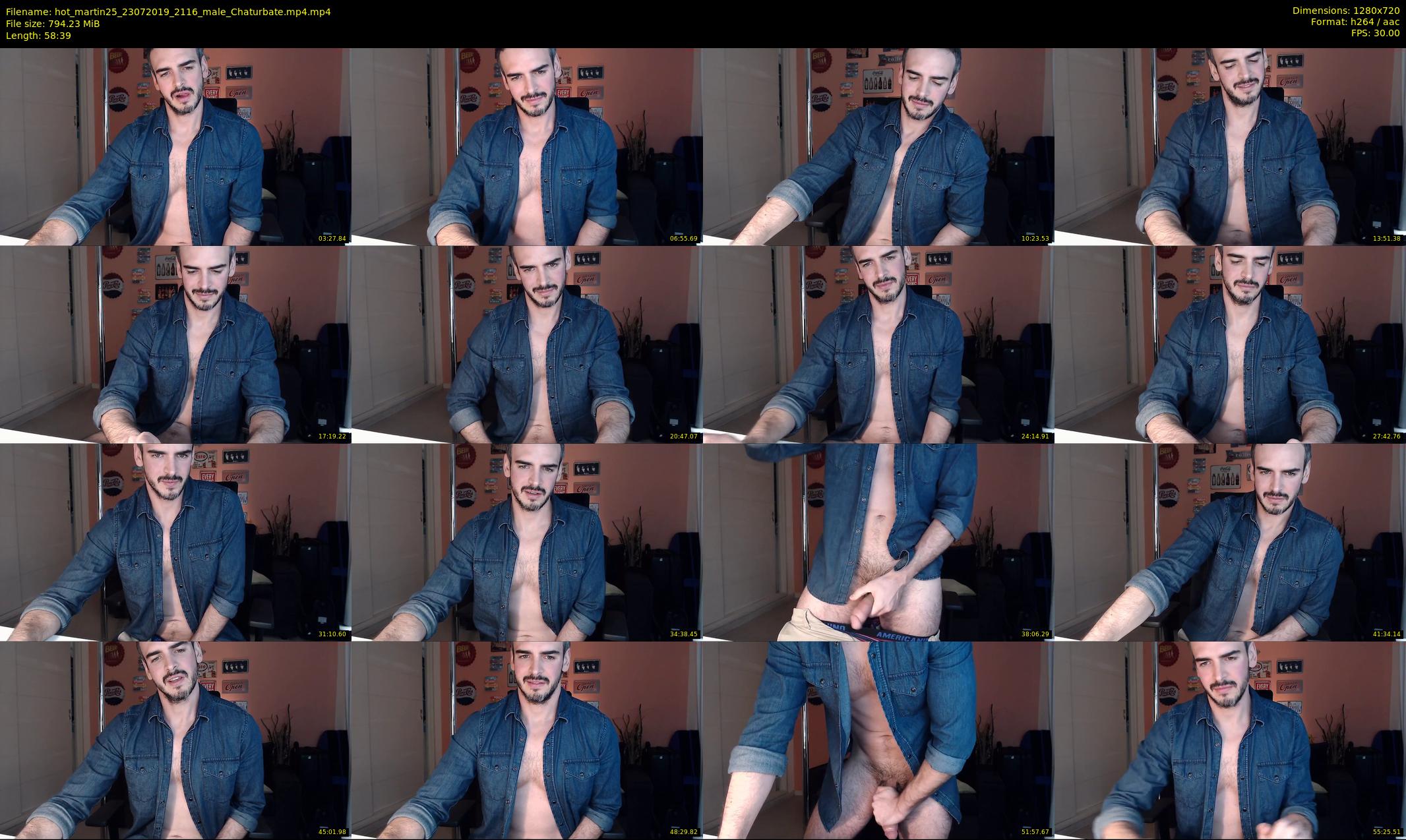 hot_martin25 — 59 minute Chaturbate male cam show recording, 720p, Jul 23, 2019