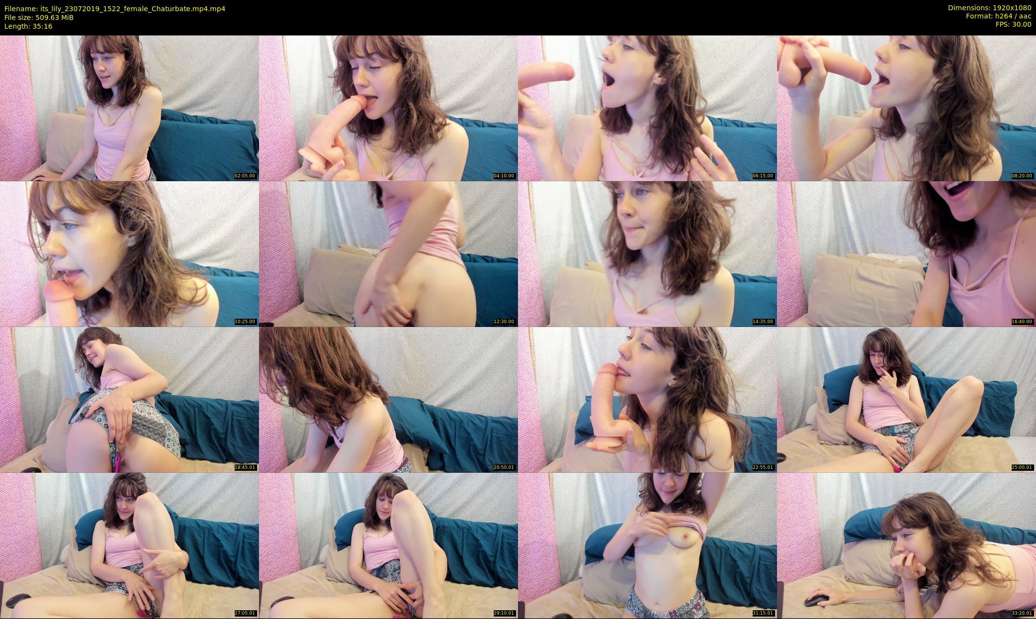 its_lily — 36 minute Chaturbate female cam show recording, 1080p, Jul 23, 2019