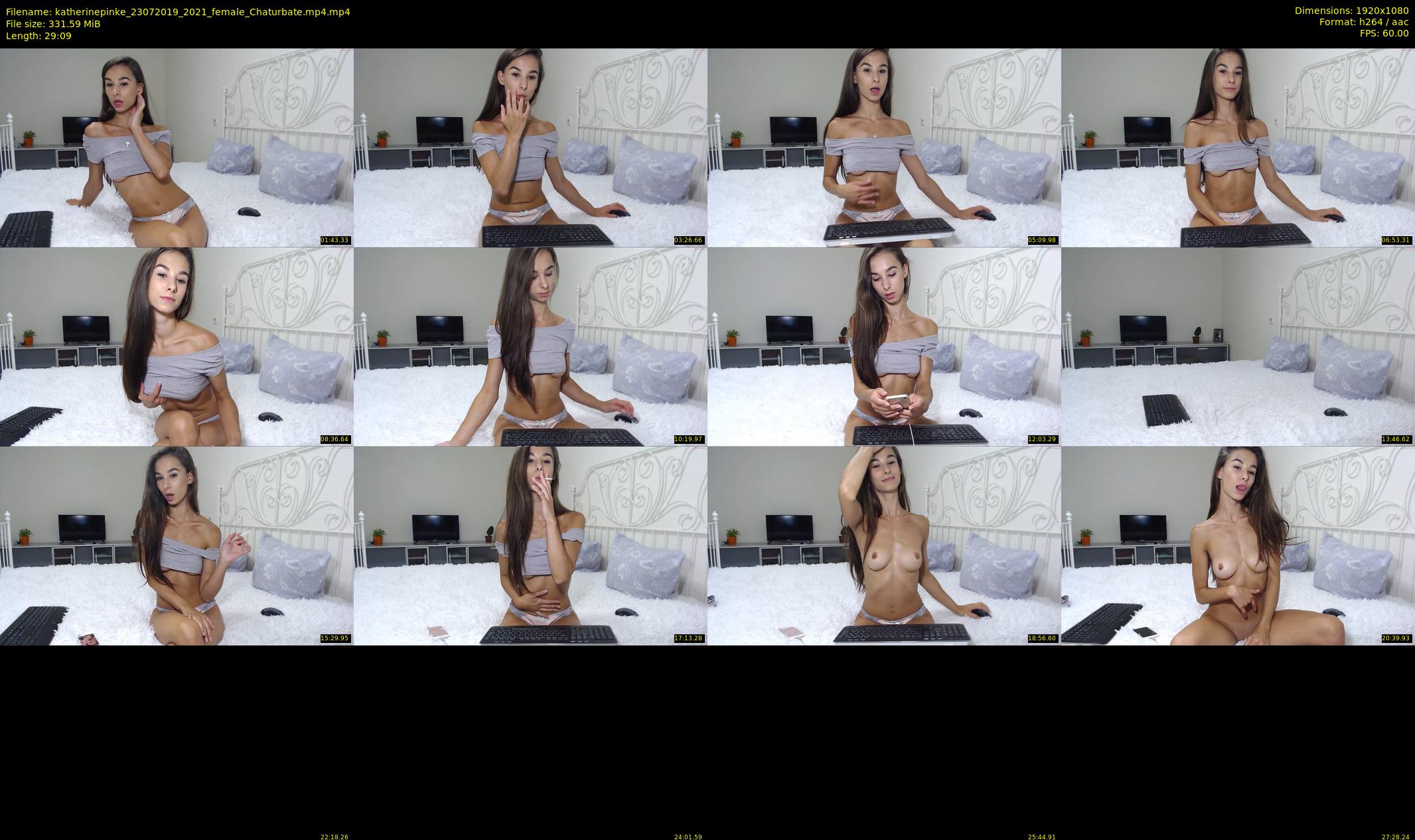 katherinepinke — 30 minute Chaturbate female cam show recording, 1080p, Jul 23, 2019