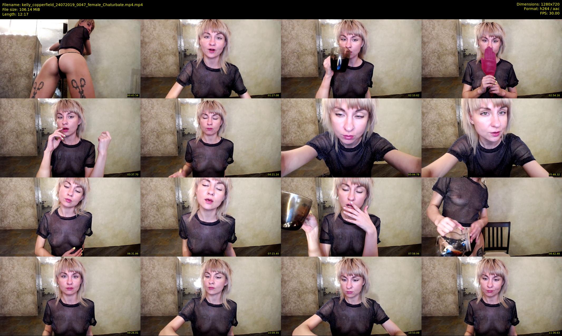 kelly_copperfield — 13 minute Chaturbate female cam show recording, 720p, Jul 24, 2019
