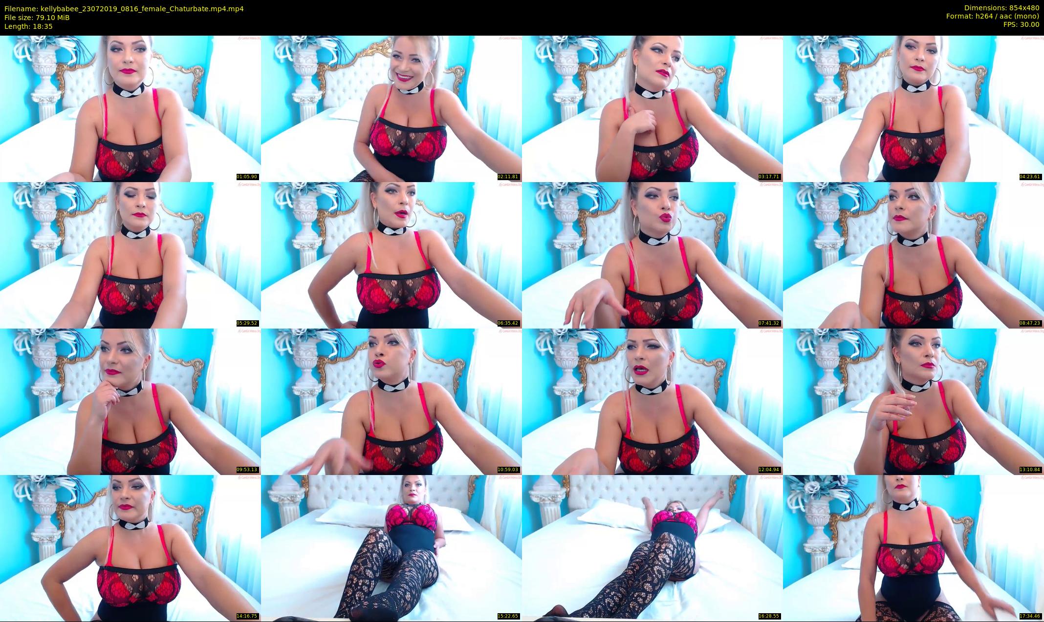 kellybabee — 19 minute Chaturbate female cam show recording, 480p, Jul 23, 2019
