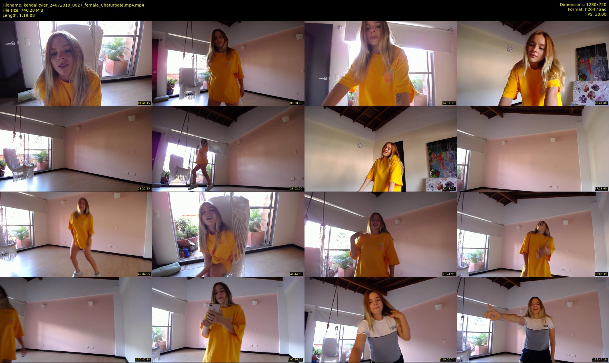 kendalltyler — 80 minute Chaturbate female cam show recording, 720p, Jul 24, 2019