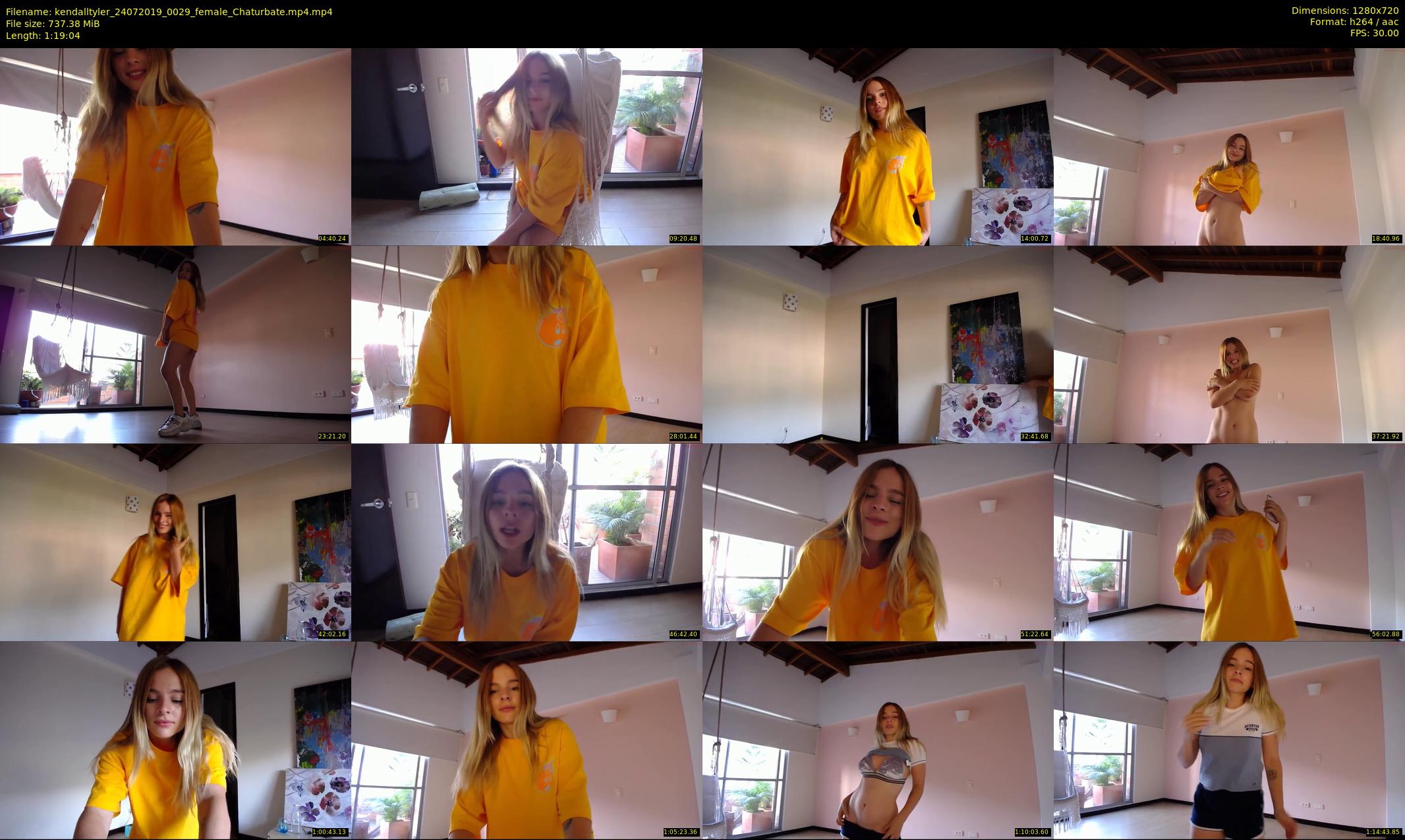 kendalltyler — 80 minute Chaturbate female cam show recording, 720p, Jul 24, 2019