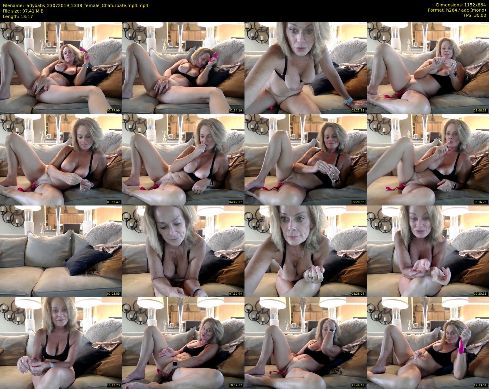 ladybabs — 14 minute Chaturbate female cam show recording, 720p, Jul 23, 2019