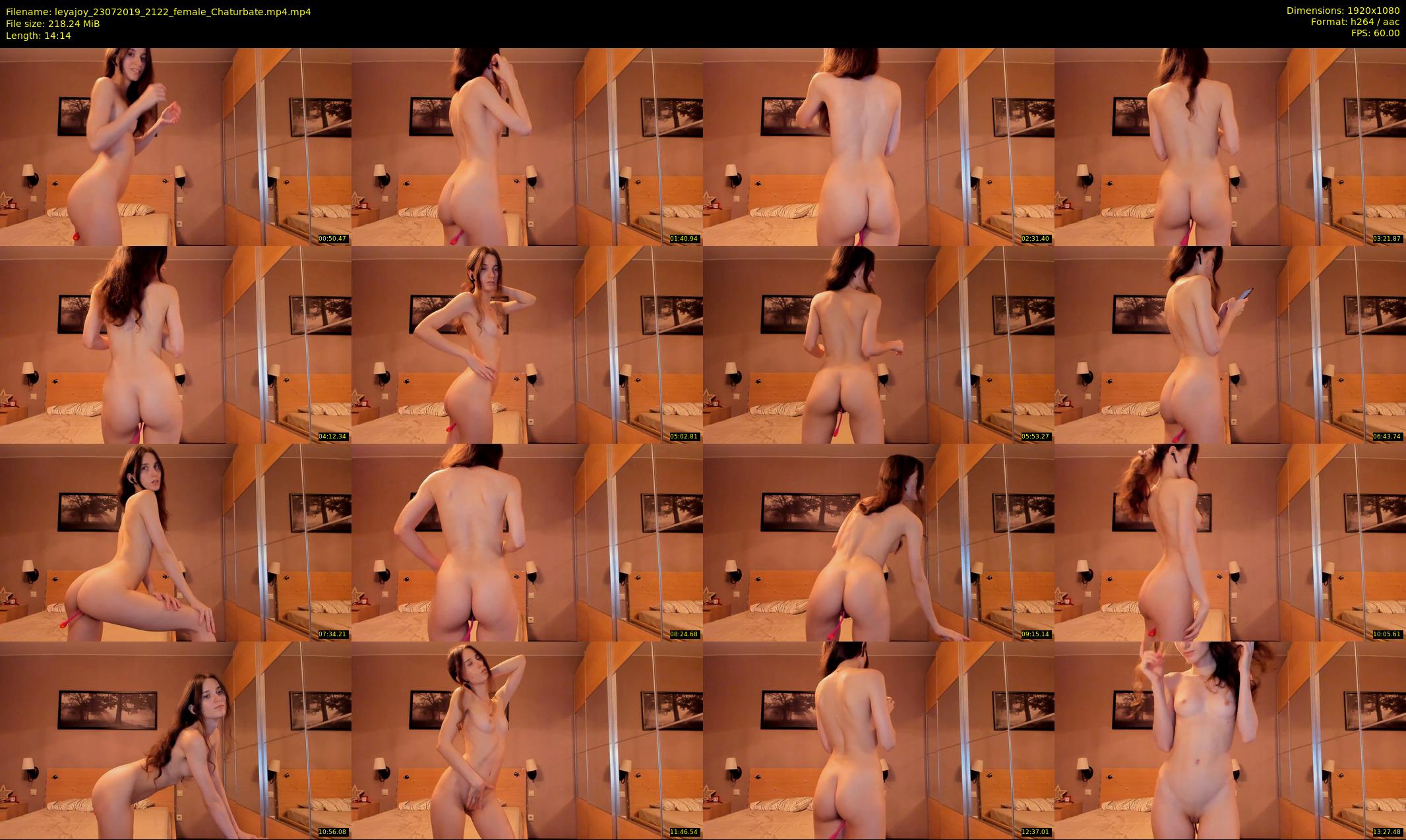 leyajoy — 15 minute Chaturbate female cam show recording, 1080p, Jul 23, 2019