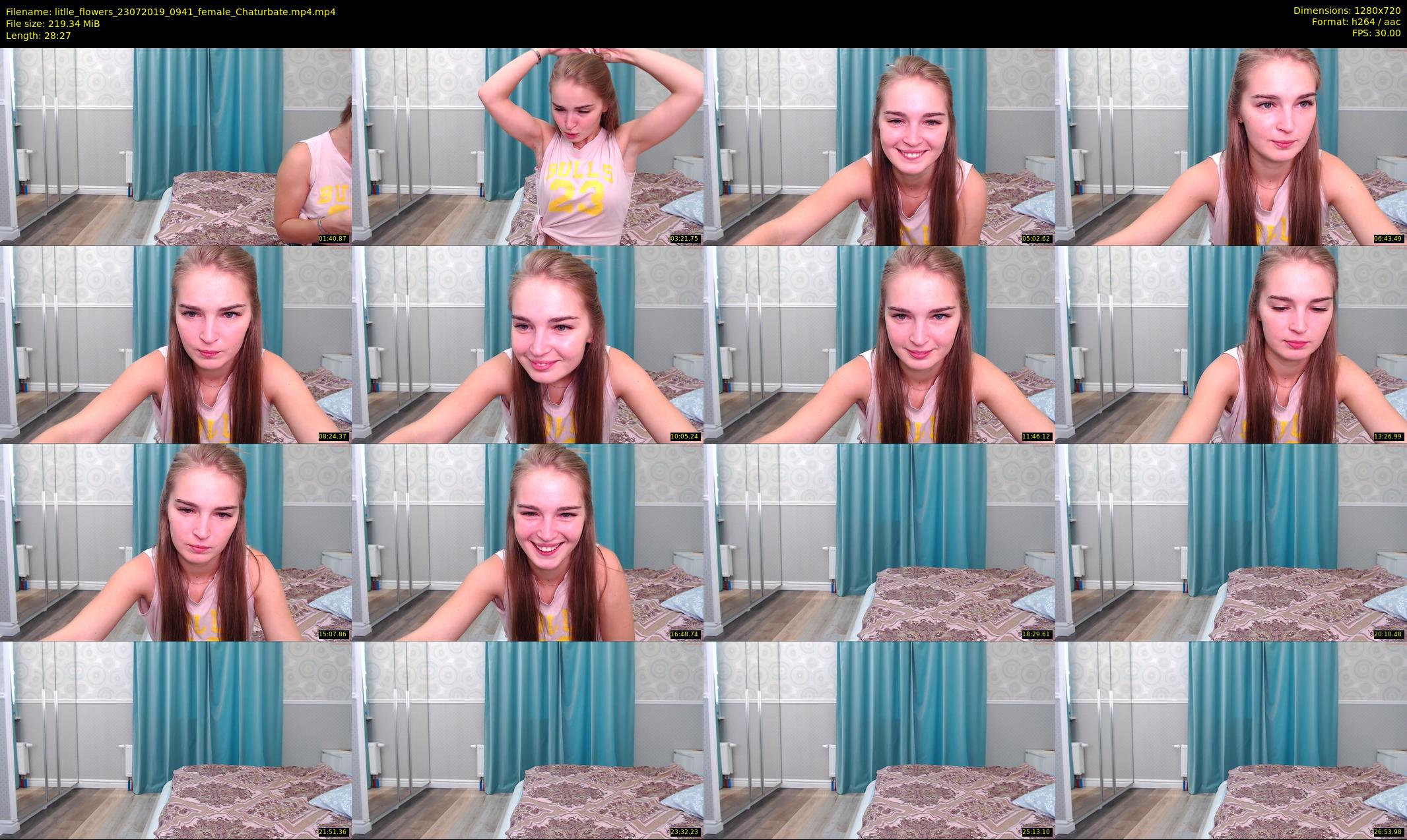 litlle_flowers — 29 minute Chaturbate female cam show recording, 720p, Jul 23, 2019