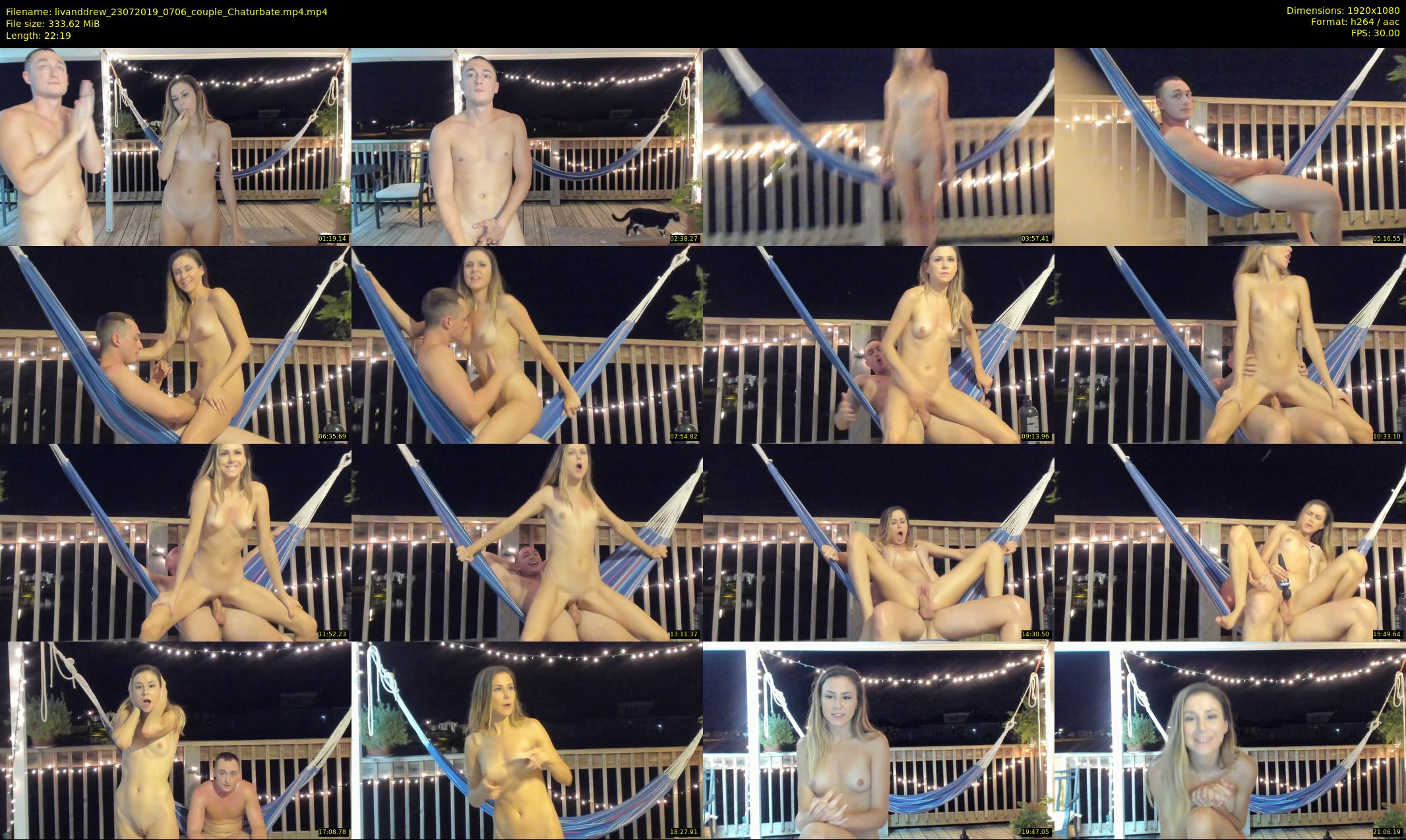 livanddrew — 23 minute Chaturbate couple cam show recording, 1080p, Jul 23, 2019
