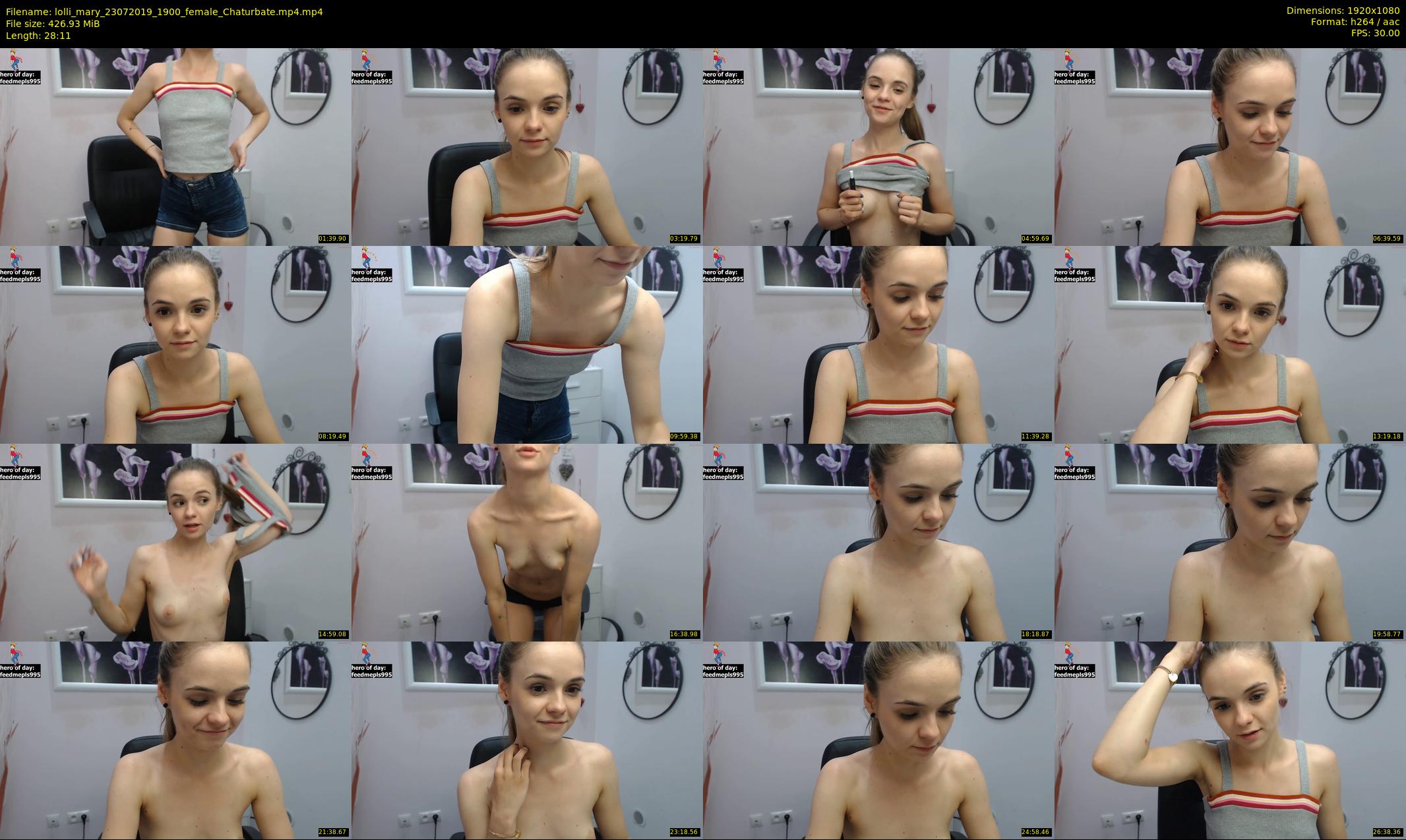 lolli_mary — 29 minute Chaturbate female cam show recording, 1080p, Jul 23, 2019