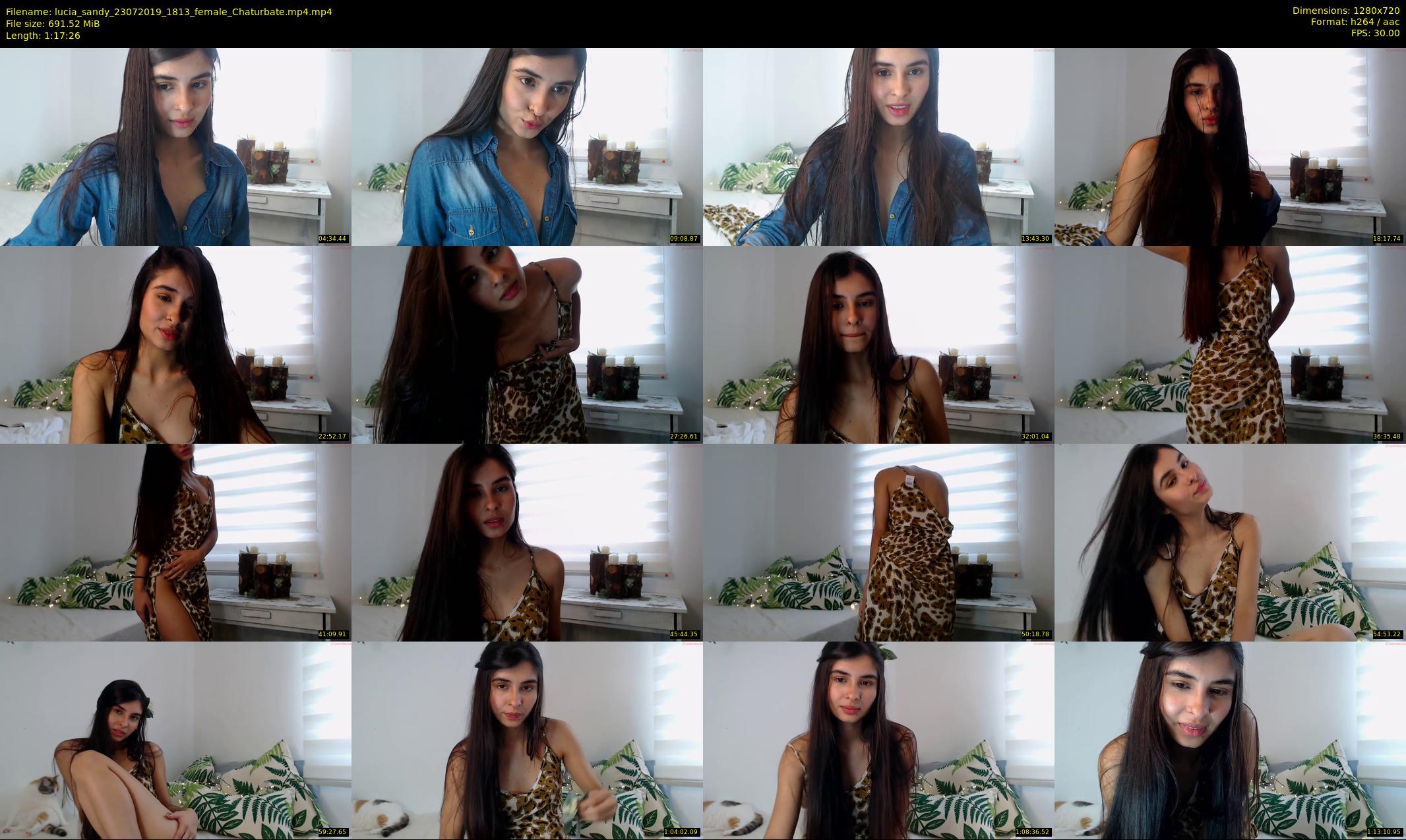 lucia_sandy — 78 minute Chaturbate female cam show recording, 720p, Jul 23, 2019