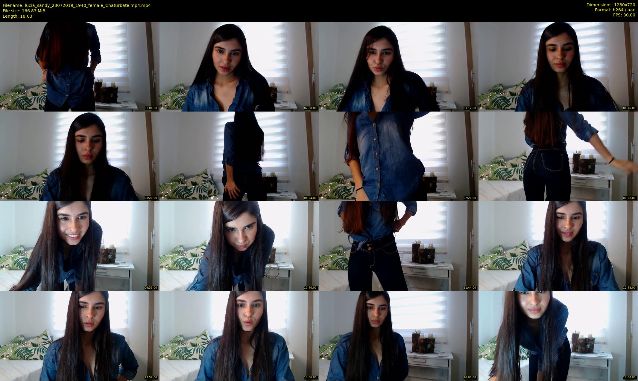 lucia_sandy — 19 minute Chaturbate female cam show recording, 720p, Jul 23, 2019