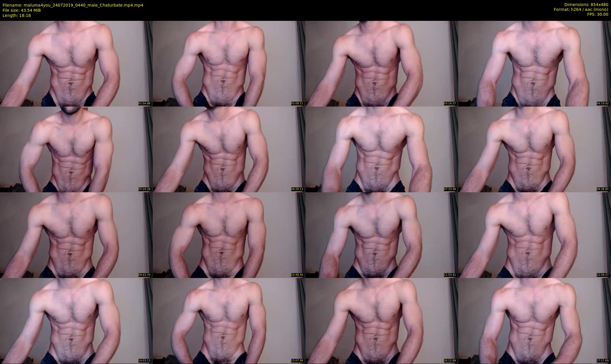 maluma4you — 19 minute Chaturbate male cam show recording, 480p, Jul 24, 2019