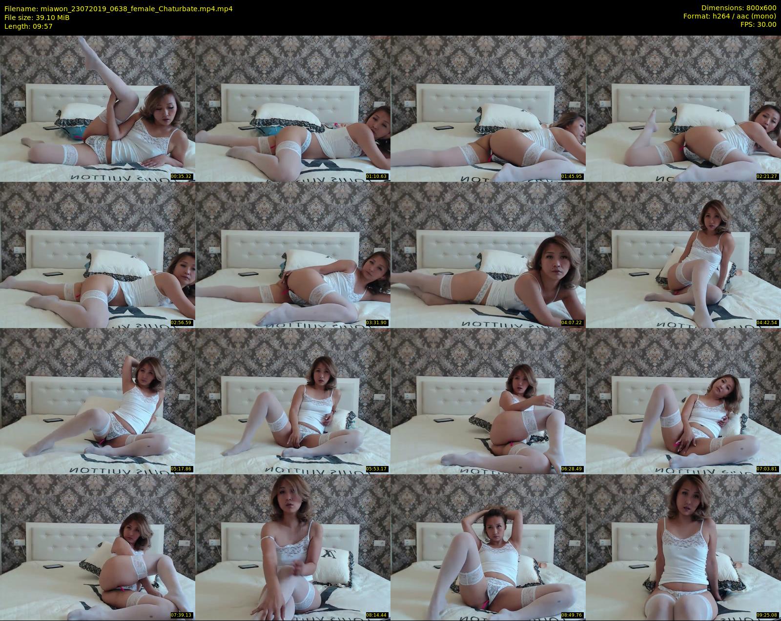 miawon — 10 minute Chaturbate female cam show recording, 480p, Jul 23, 2019