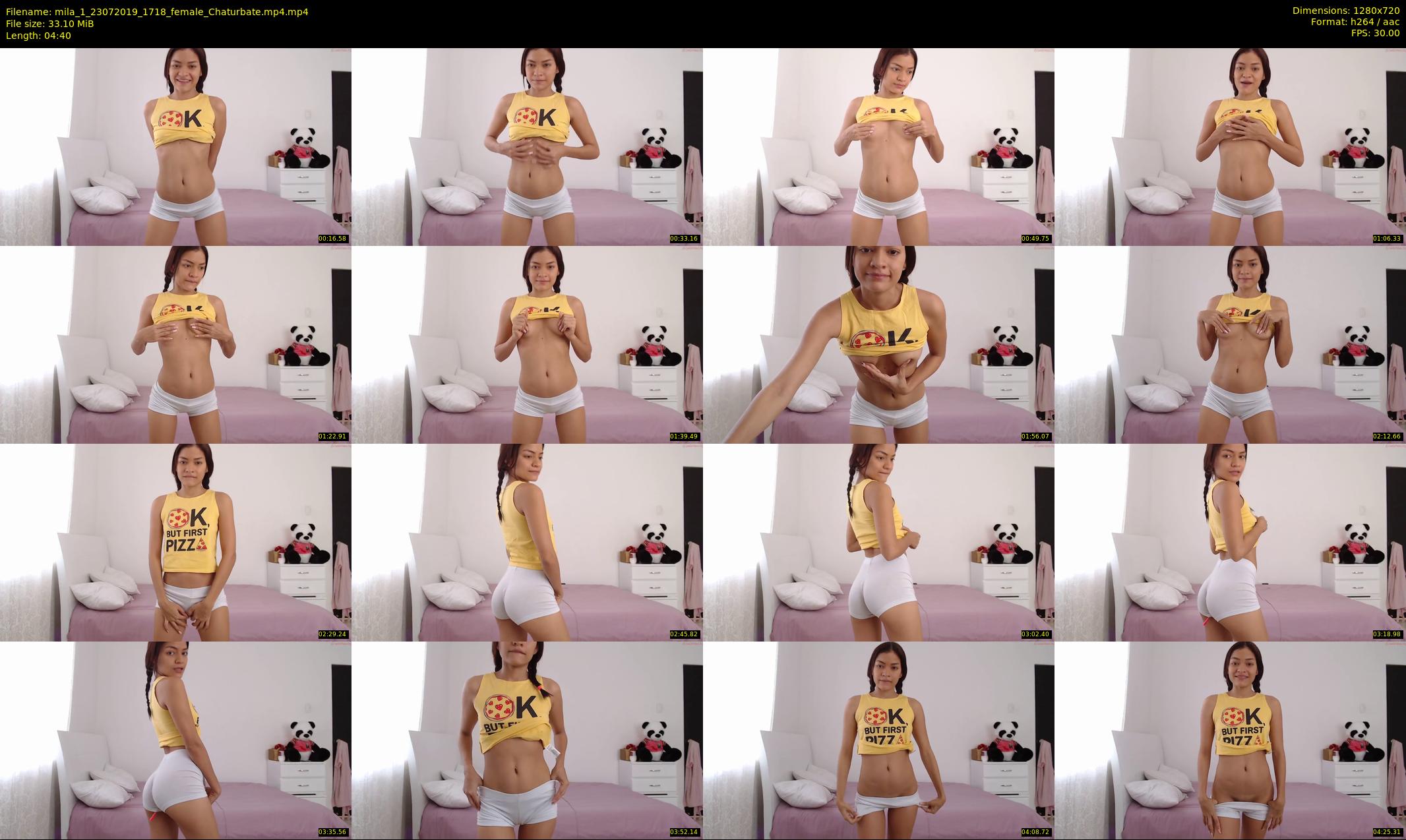 mila_1 — 5 minute Chaturbate female cam show recording, 720p, Jul 23, 2019