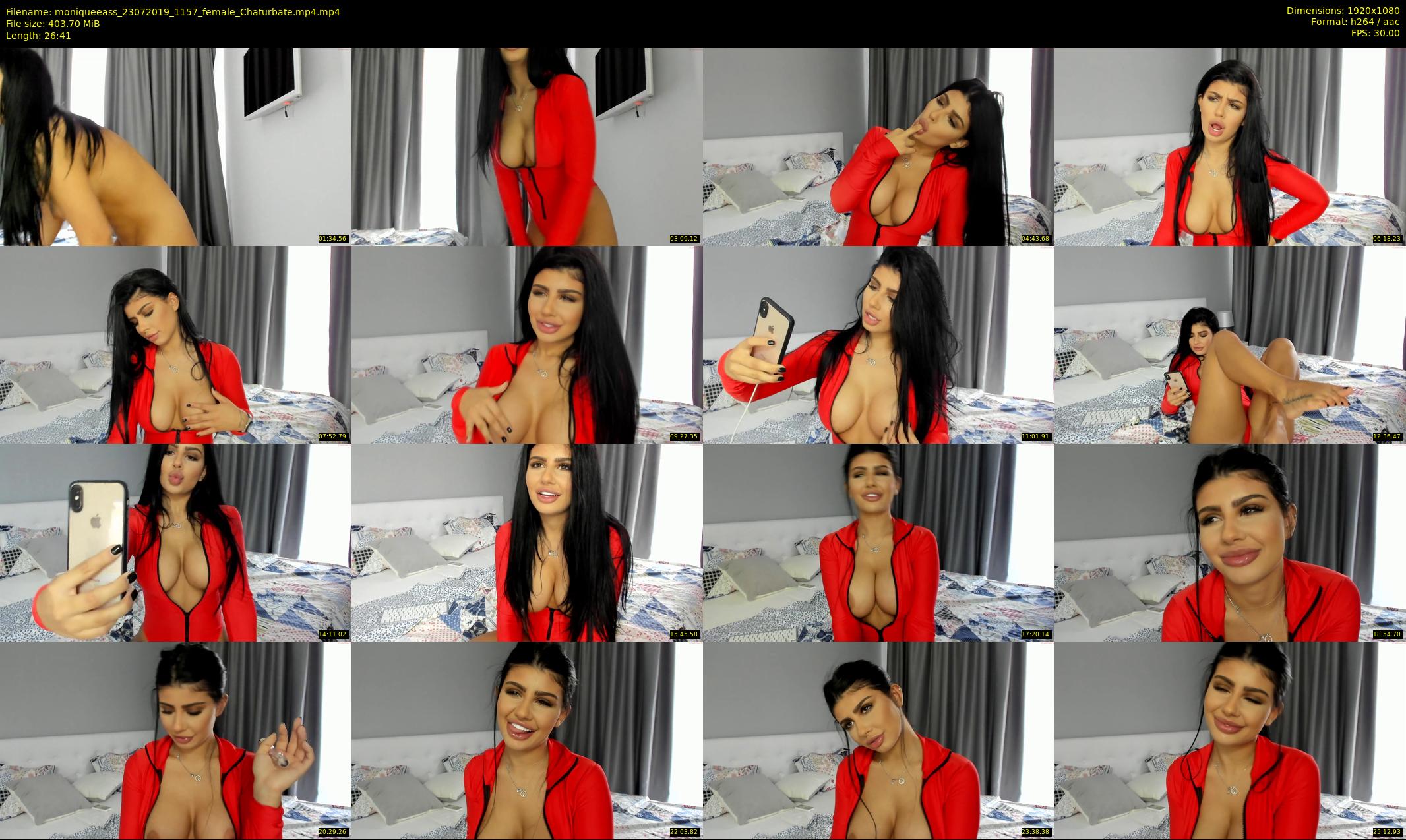 moniqueeass — 27 minute Chaturbate female cam show recording, 1080p, Jul 23, 2019
