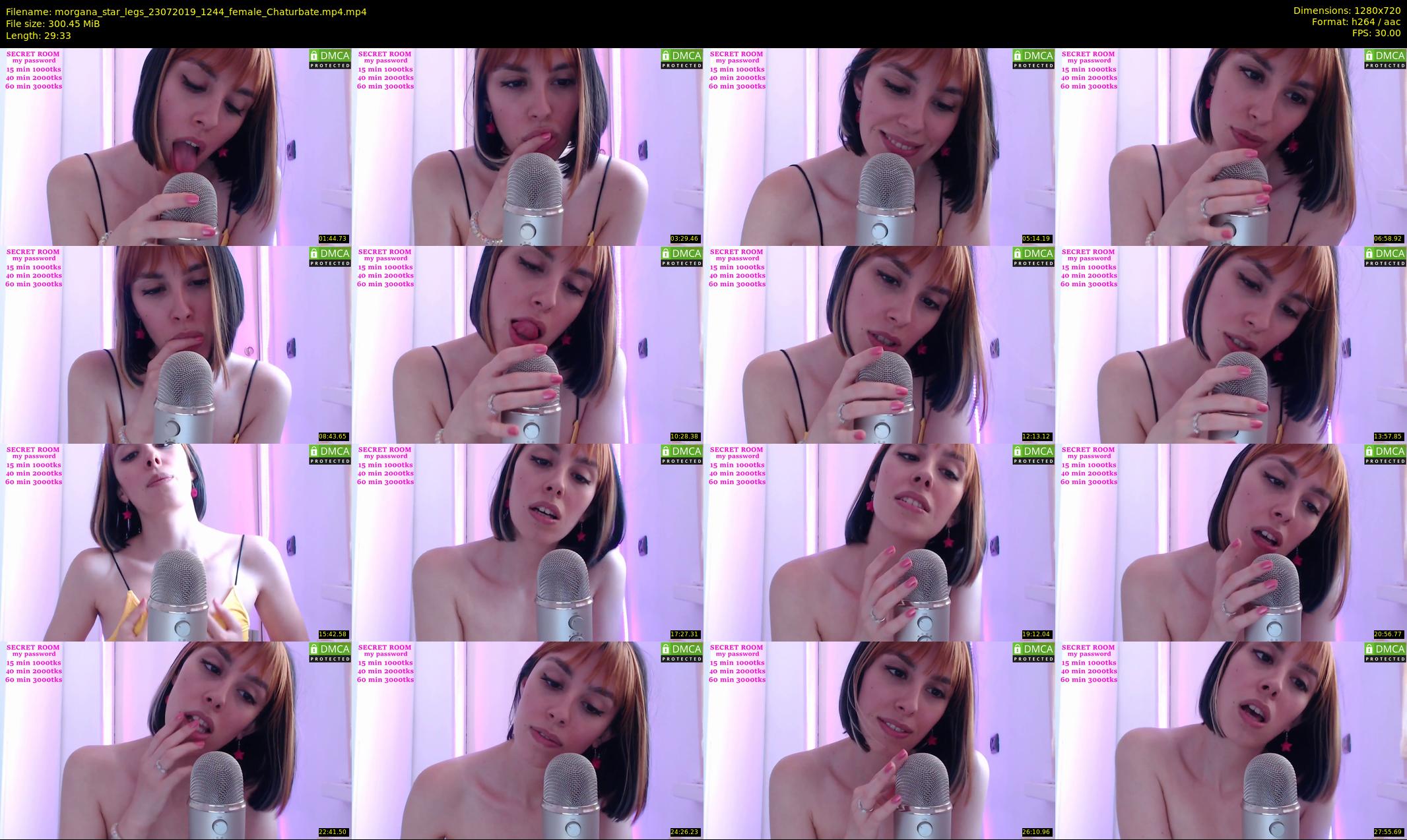 morgana_star_legs — 30 minute Chaturbate female cam show recording, 720p, Jul 23, 2019