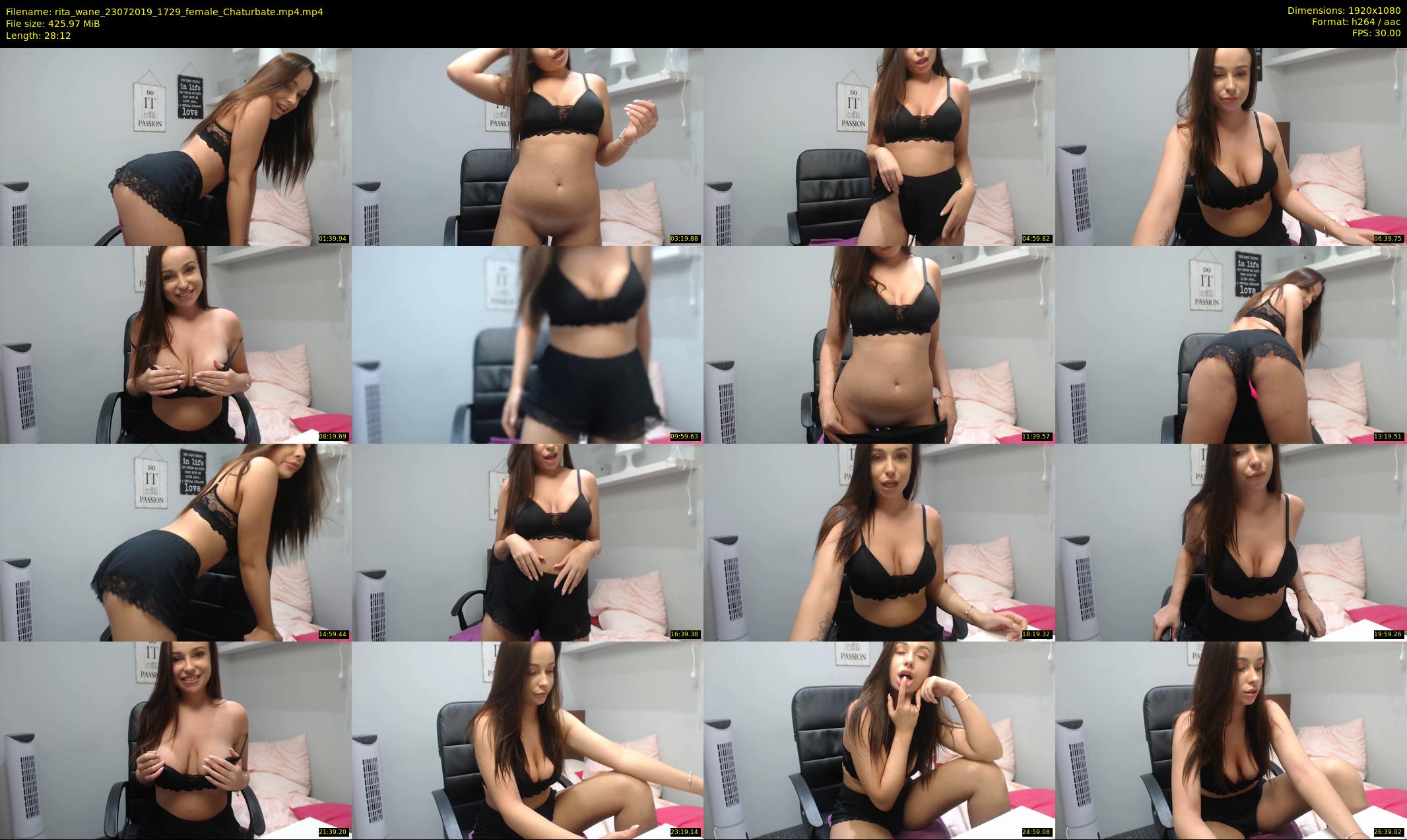 rita_wane — 29 minute Chaturbate female cam show recording, 1080p, Jul 23, 2019