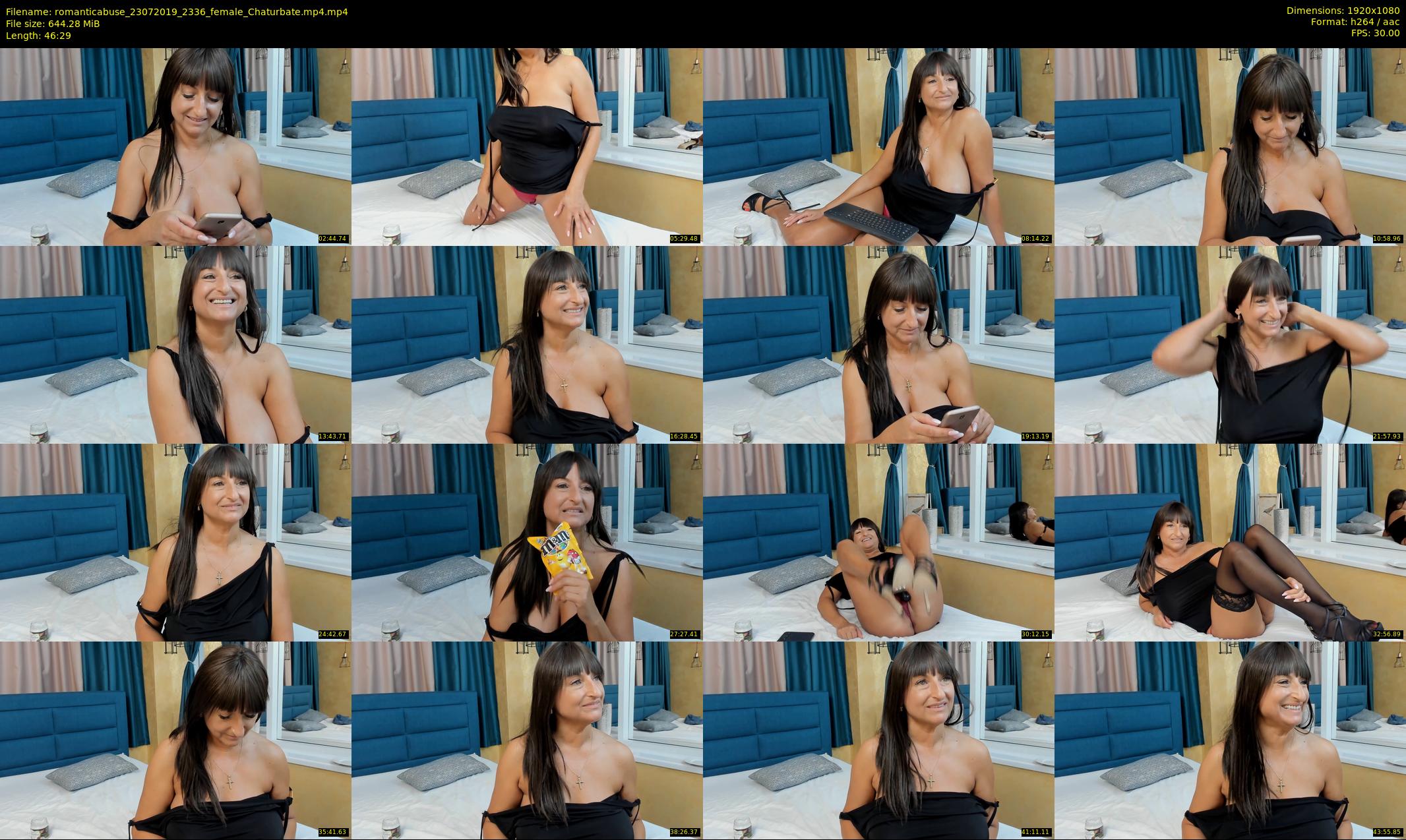 romanticabuse — 47 minute Chaturbate female cam show recording, 1080p, Jul 23, 2019
