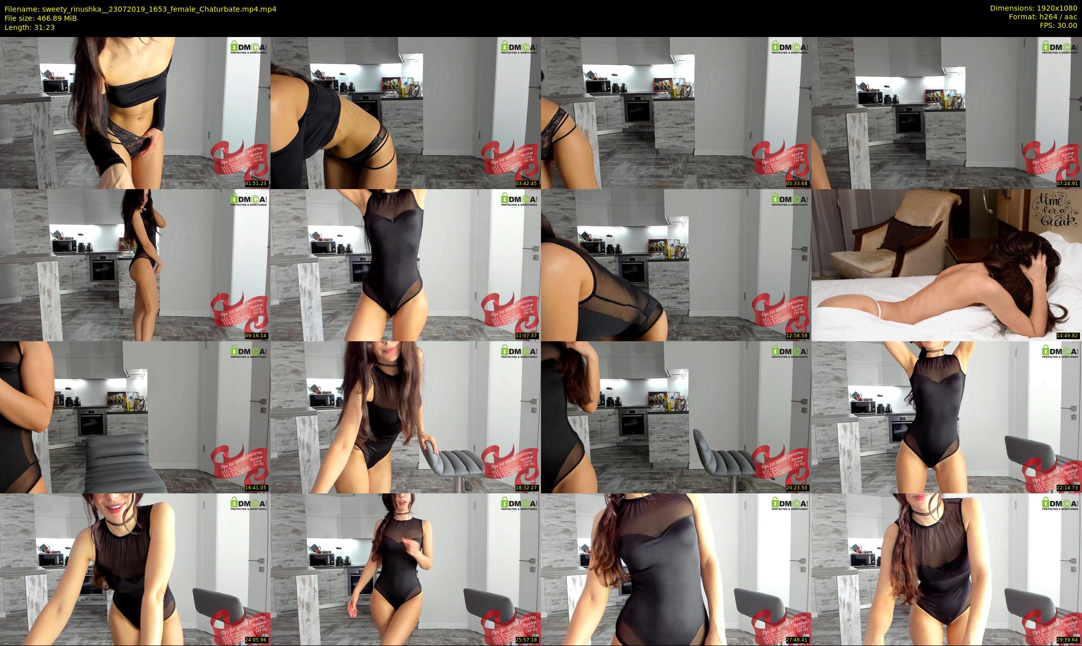 sweety_rinushka_ — 32 minute Chaturbate female cam show recording, 1080p, Jul 23, 2019