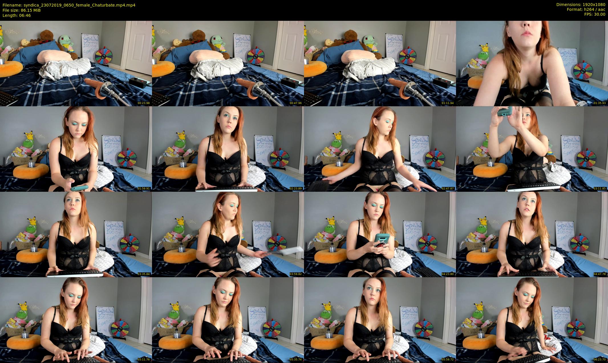 syndica — 7 minute Chaturbate female cam show recording, 1080p, Jul 23, 2019