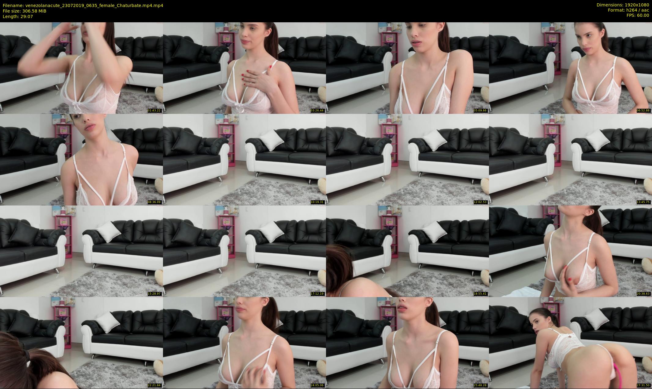 venezolanacute — 30 minute Chaturbate female cam show recording, 1080p, Jul 23, 2019